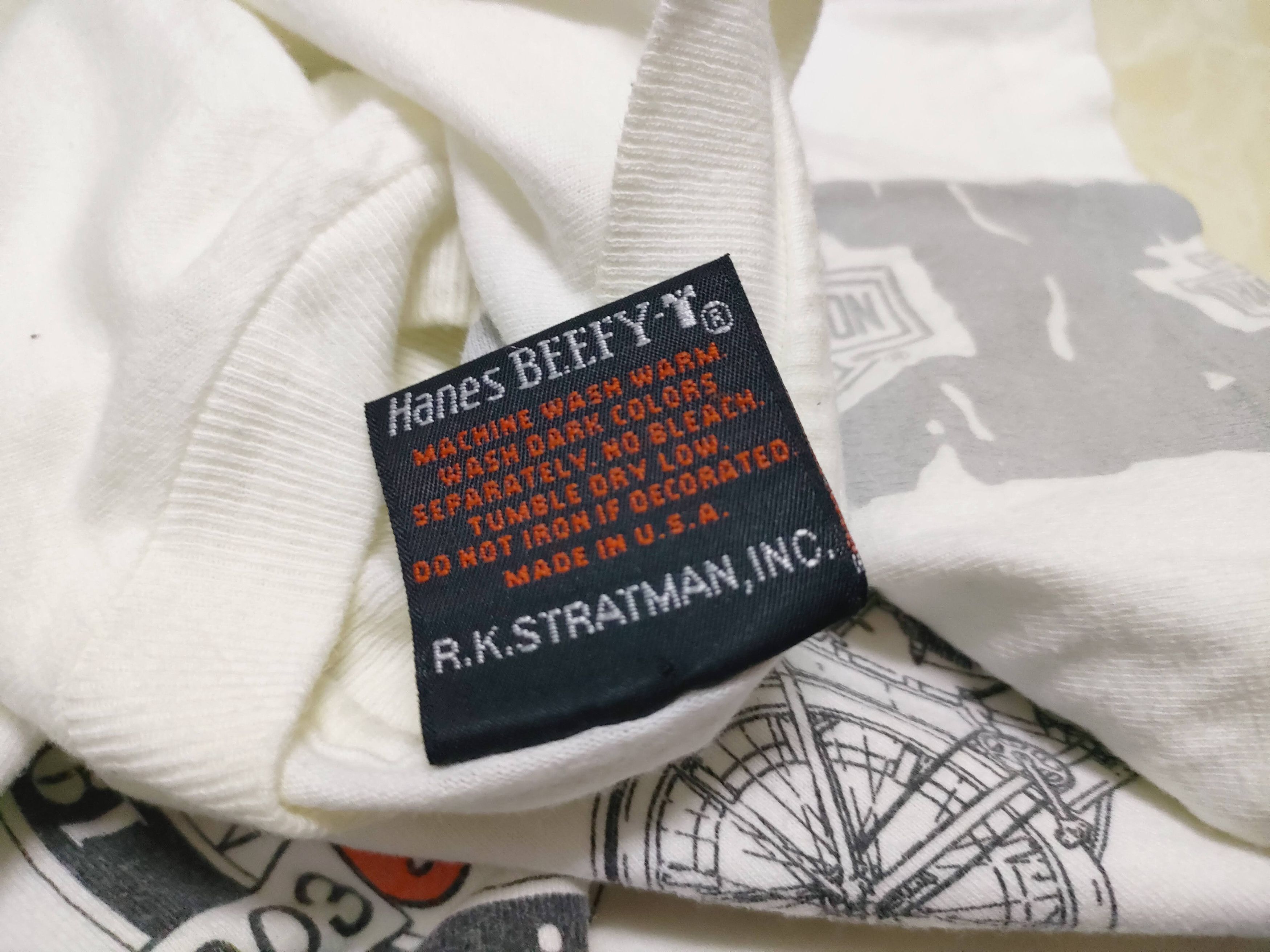 Harley Davidson × Vintage Vintage Harley Davidson AOP Full Print Bike Tee Size US L / EU 52-54 / 3 - 6 Thumbnail
