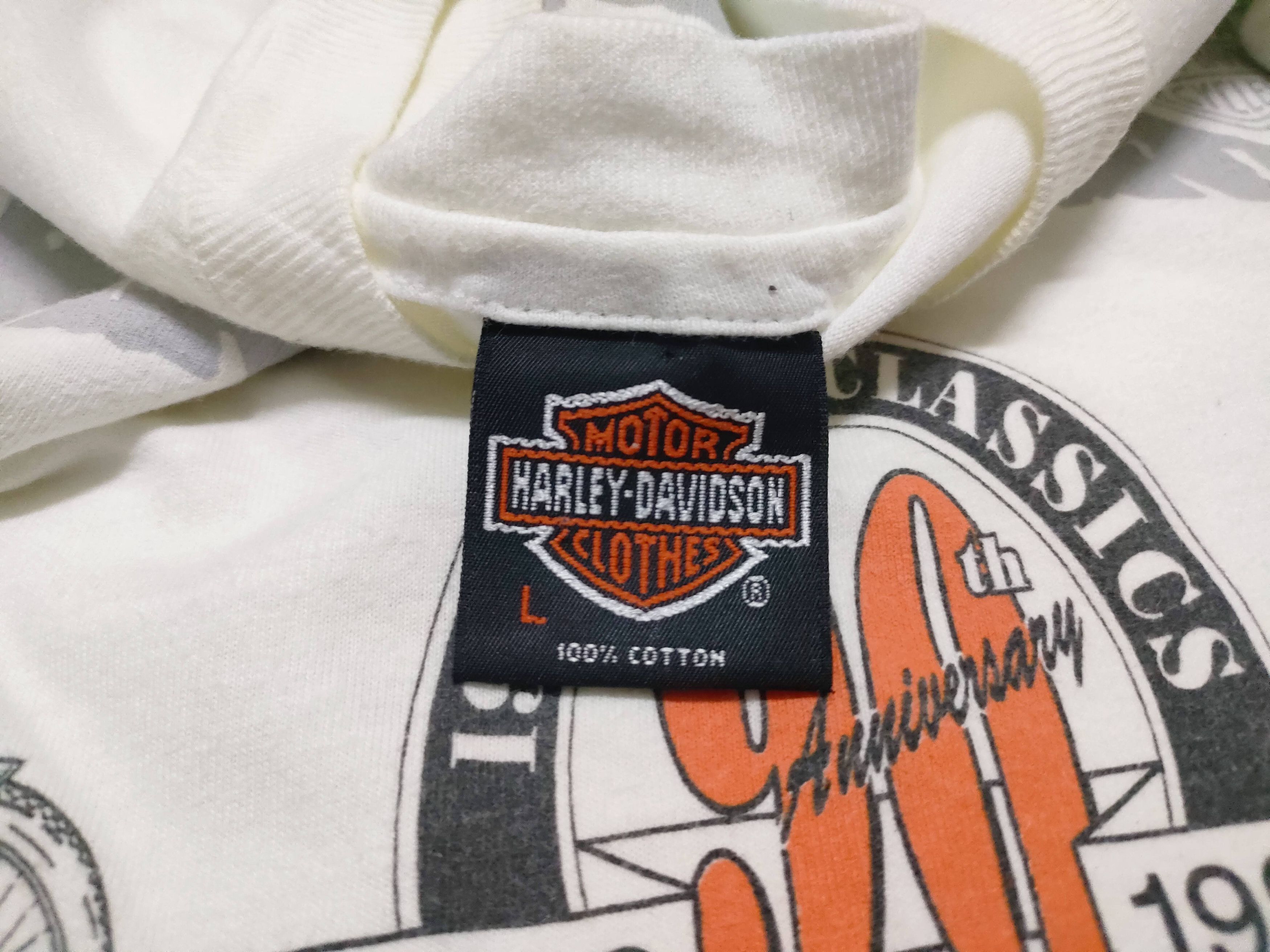 Harley Davidson × Vintage Vintage Harley Davidson AOP Full Print Bike Tee Size US L / EU 52-54 / 3 - 5 Thumbnail