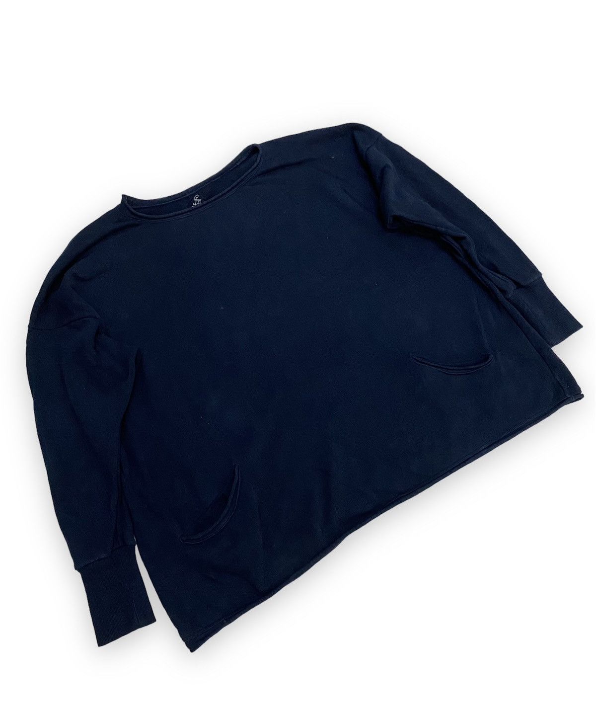 45rpm × Japanese Brand × Vintage 45Rpm Indigo Blouse Size XXL / US 16-18 / IT 52-54 - 3 Thumbnail