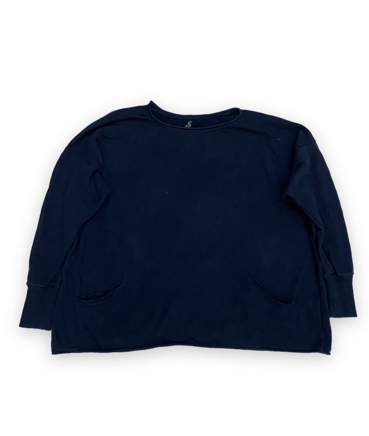 45rpm × Japanese Brand × Vintage 45Rpm Indigo Blouse Size XXL / US 16-18 / IT 52-54 - 1 Thumbnail
