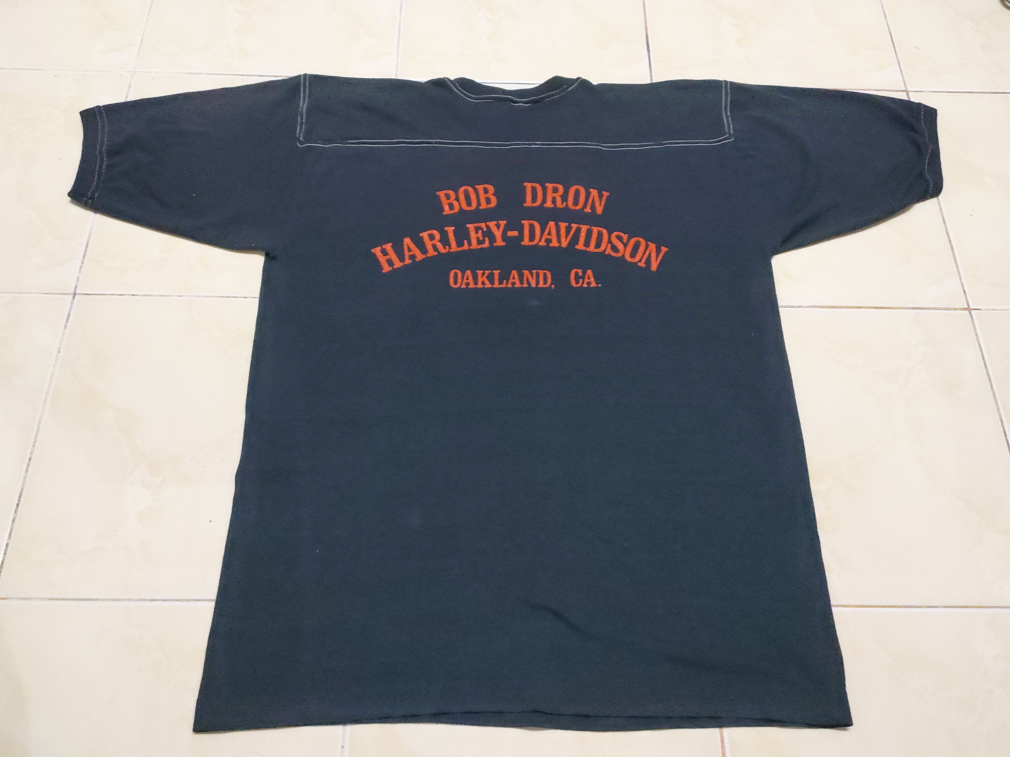 Harley Davidson × Vintage Vintage Harley Davidson Motorcycle Bike Week Tee Size US XL / EU 56 / 4 - 4 Thumbnail