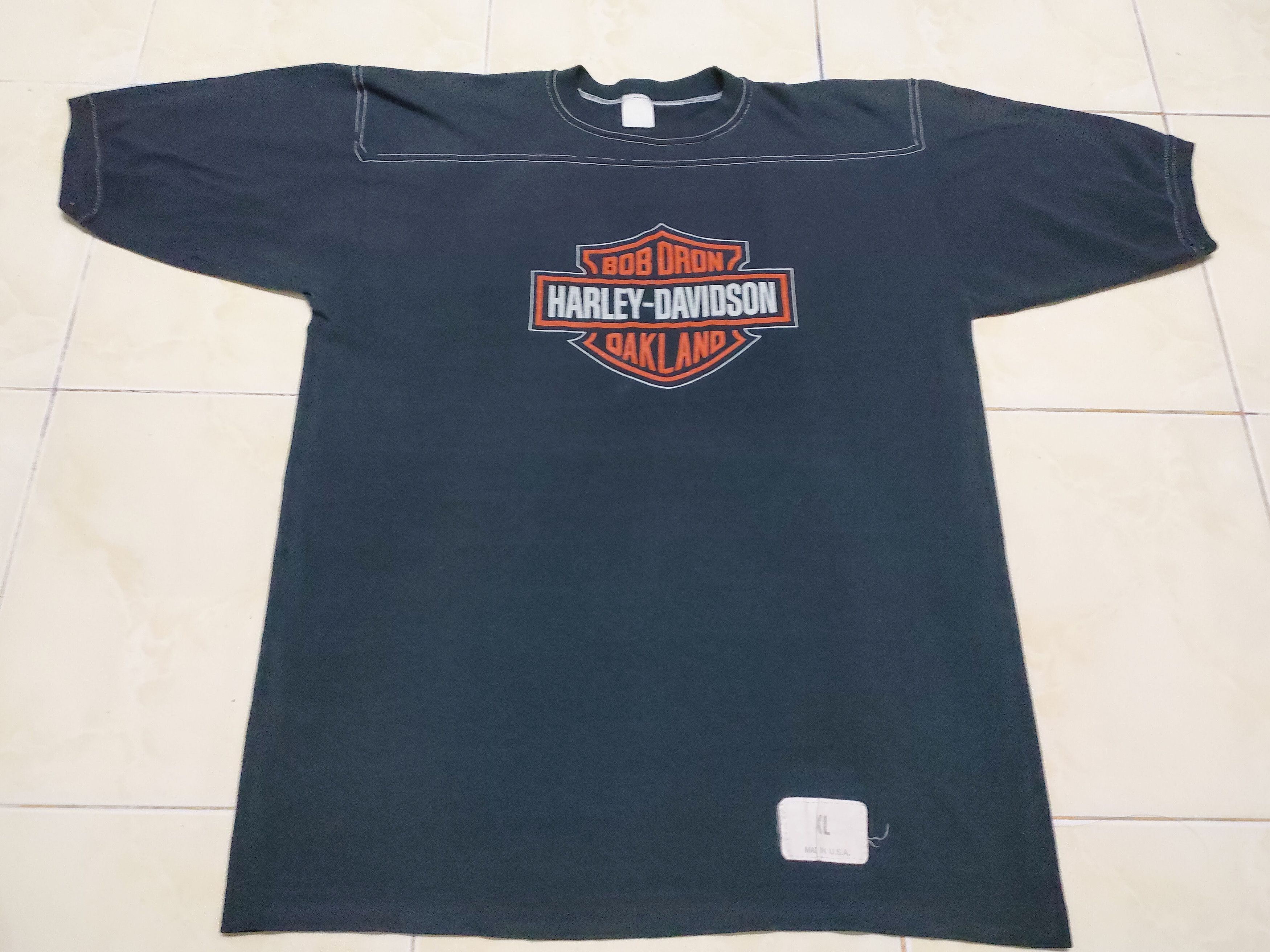 Harley Davidson × Vintage Vintage Harley Davidson Motorcycle Bike Week Tee Size US XL / EU 56 / 4 - 3 Thumbnail