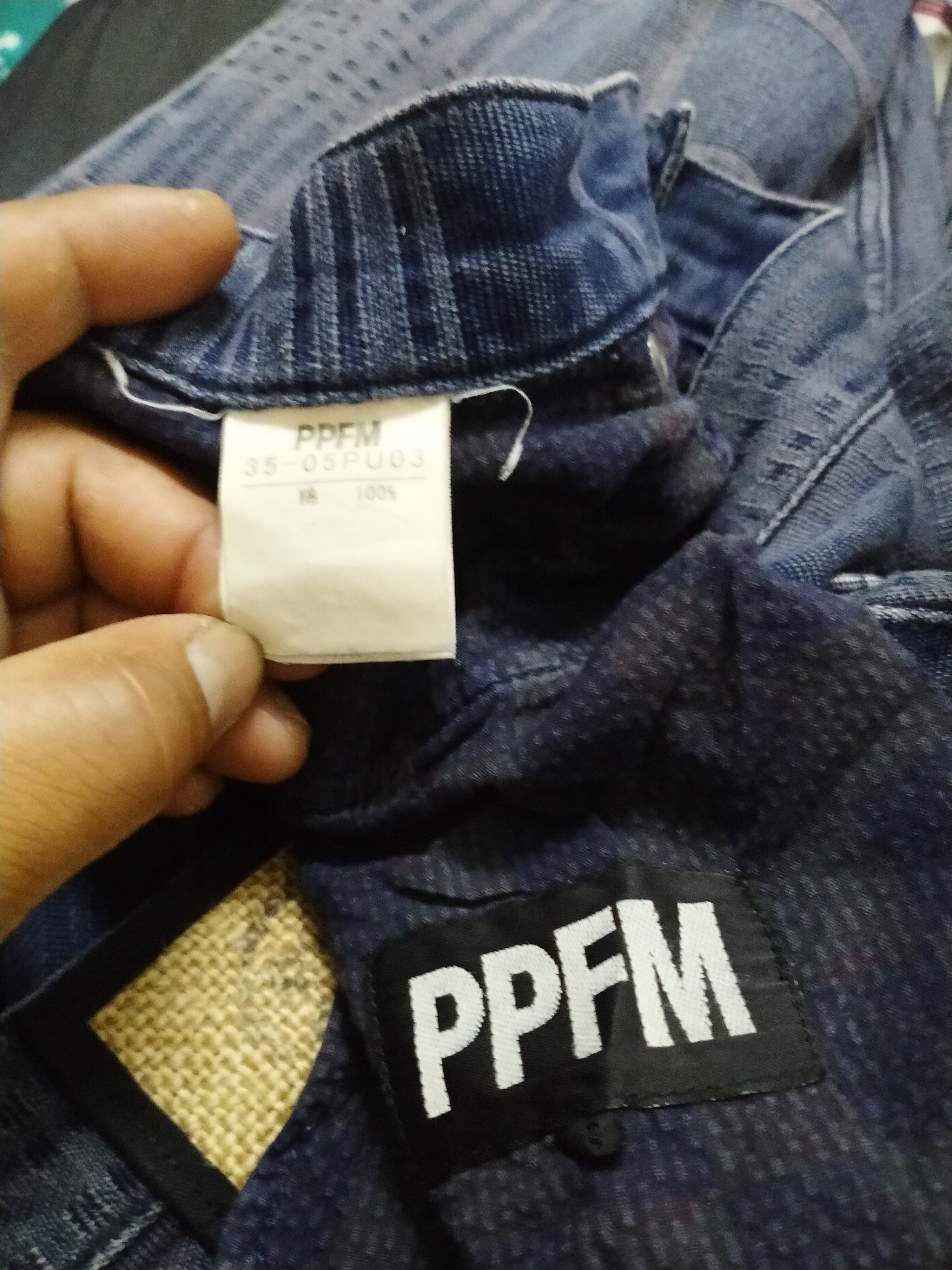 Japanese Brand × PPFM PPFM JEANS Size US 30 / EU 46 - 15 Thumbnail
