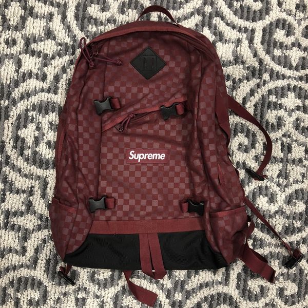 Supreme Checkered Cordura Backpack