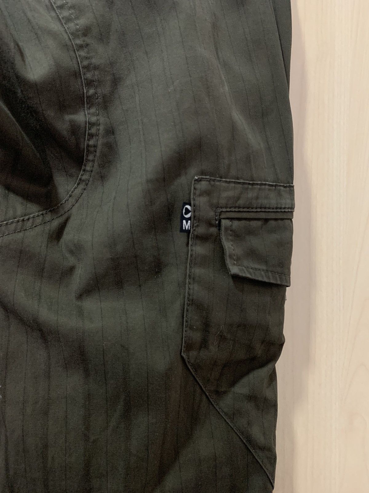 Morgan Homme Morgan Homme Cargo pant stripe zipper style design flare Size US 31 - 8 Thumbnail