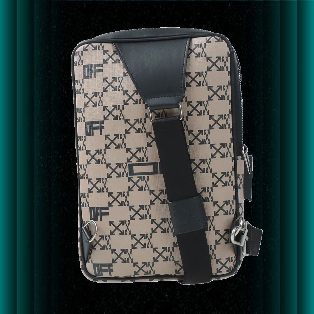 Off-White Backpack in Green Size ONE SIZE - 2 Thumbnail