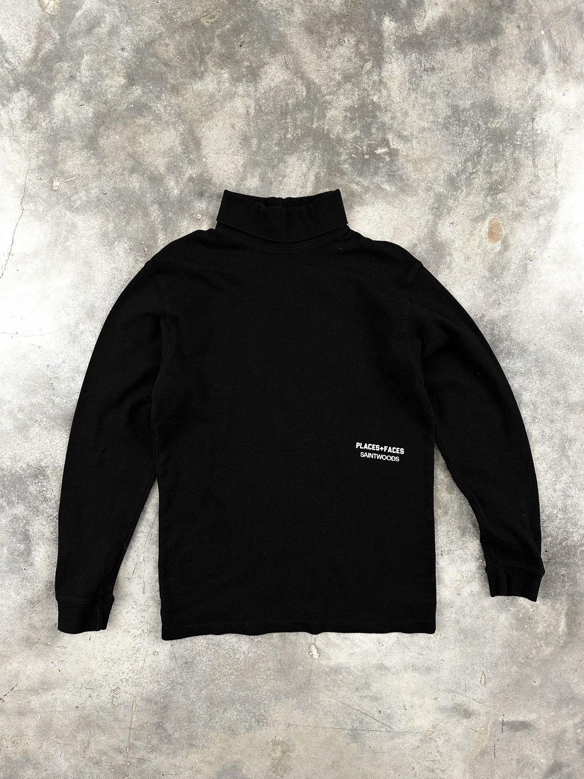 Places + Faces Places + Faces x Saintwoods Black Mock Neck Long Sleev Size US S / EU 44-46 / 1 - 1 Thumbnail