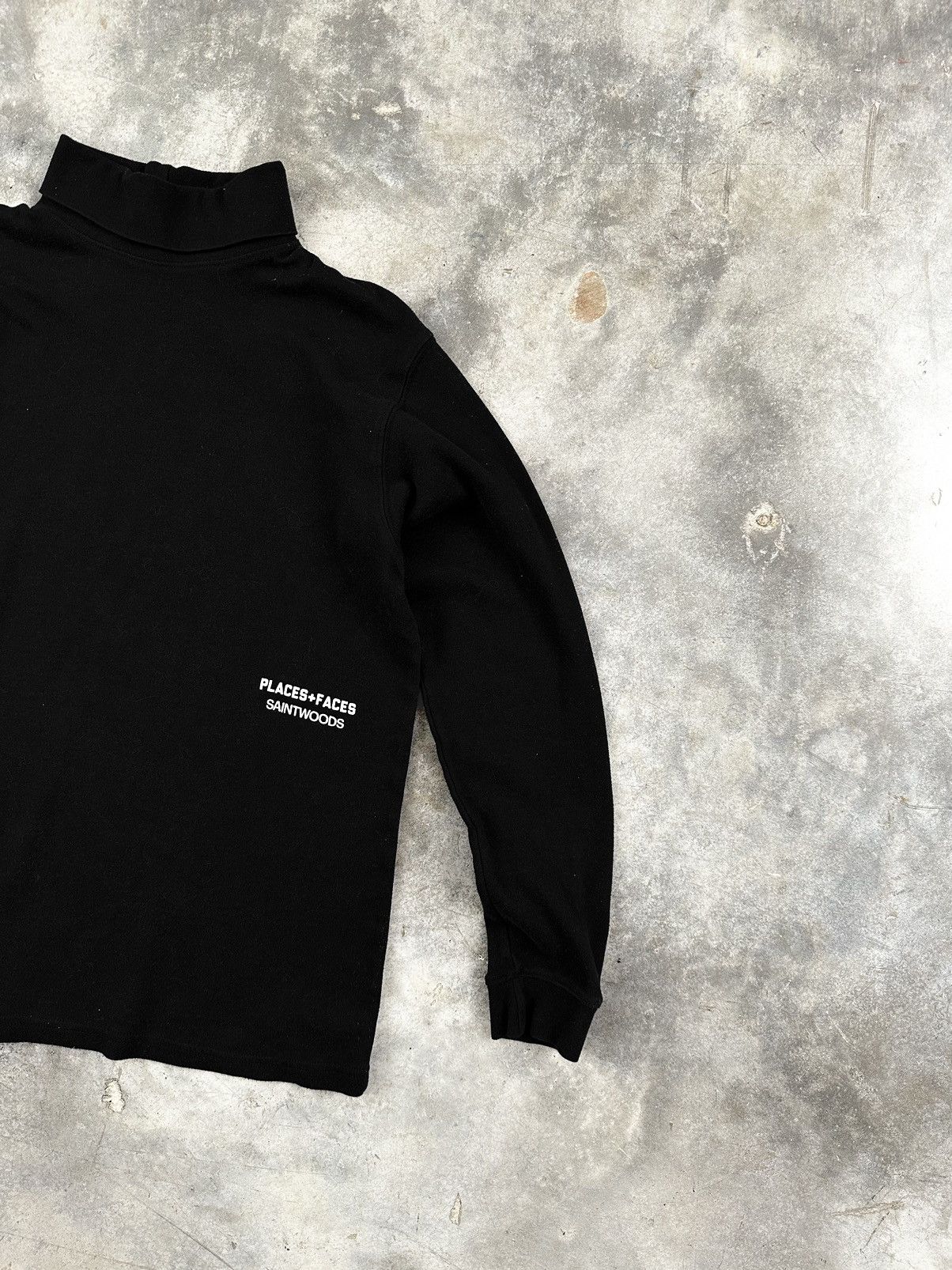 Places + Faces Places + Faces x Saintwoods Black Mock Neck Long Sleev Size US S / EU 44-46 / 1 - 2 Thumbnail