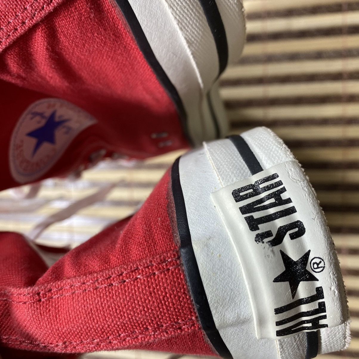 Converse Vintage 90s Converse Hi Cut Made in usa Size 10 Size US 10 / EU 43 - 8 Thumbnail