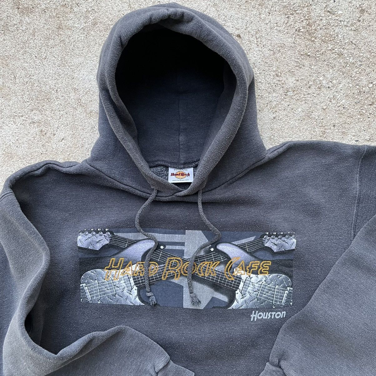 Hard Rock Cafe Vintage Hard Rock Cafe Houston Heavyweight Hoodie Size US L / EU 52-54 / 3 - 2 Thumbnail
