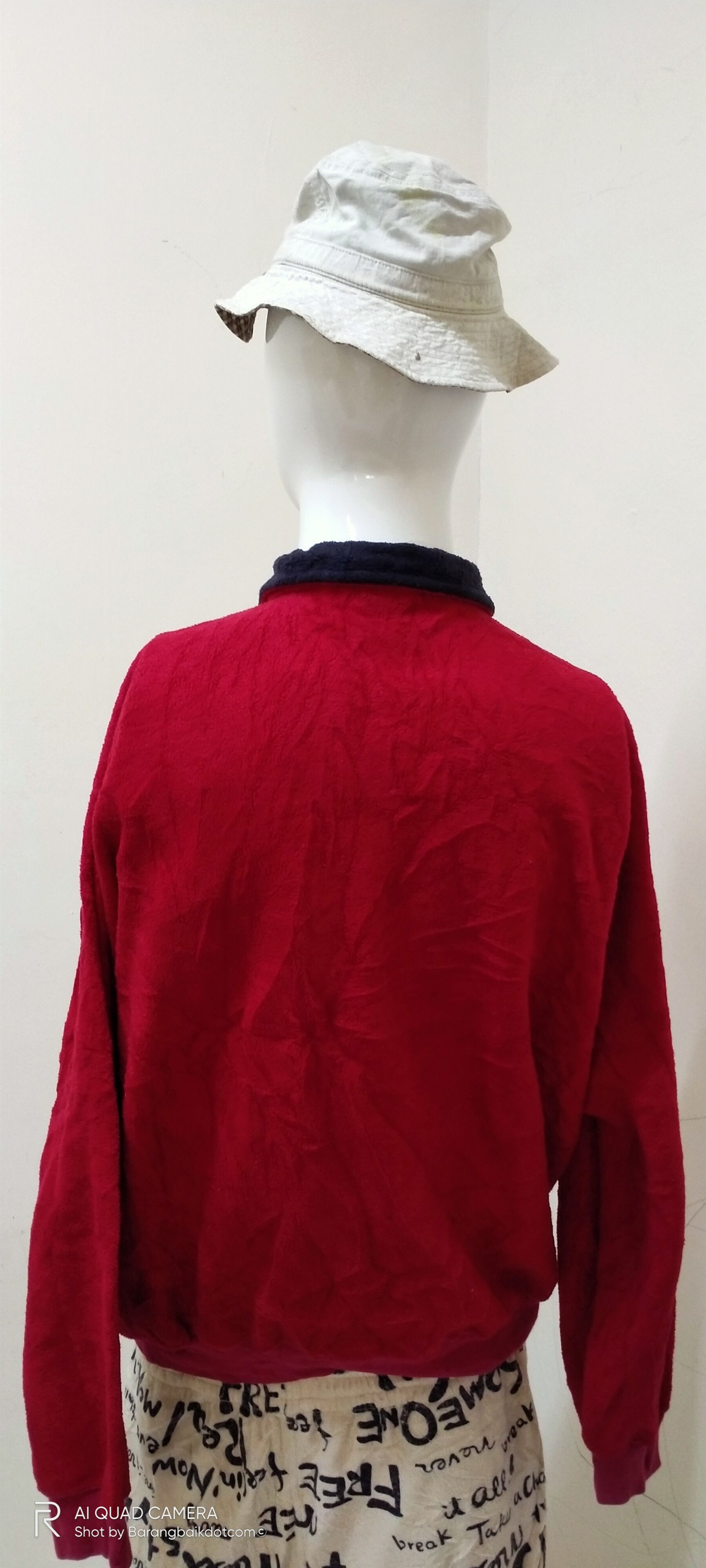 Polo Ralph Lauren × Ralph Lauren × Vintage 80's POLO by RL fleece half zipper sweatshirt size XXL Size US L / EU 52-54 / 3 - 6 Thumbnail