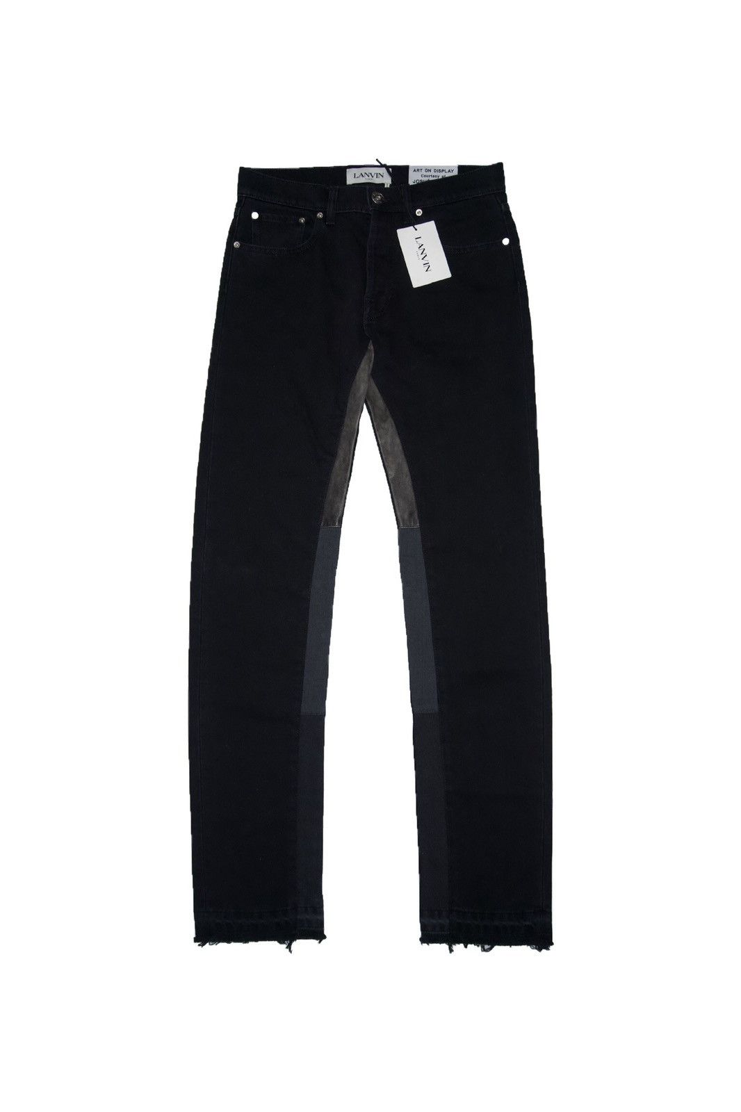Gallery Dept. × Lanvin $1k Gallery dept lanvin Leather panel denim Size US 31 - 1 Thumbnail
