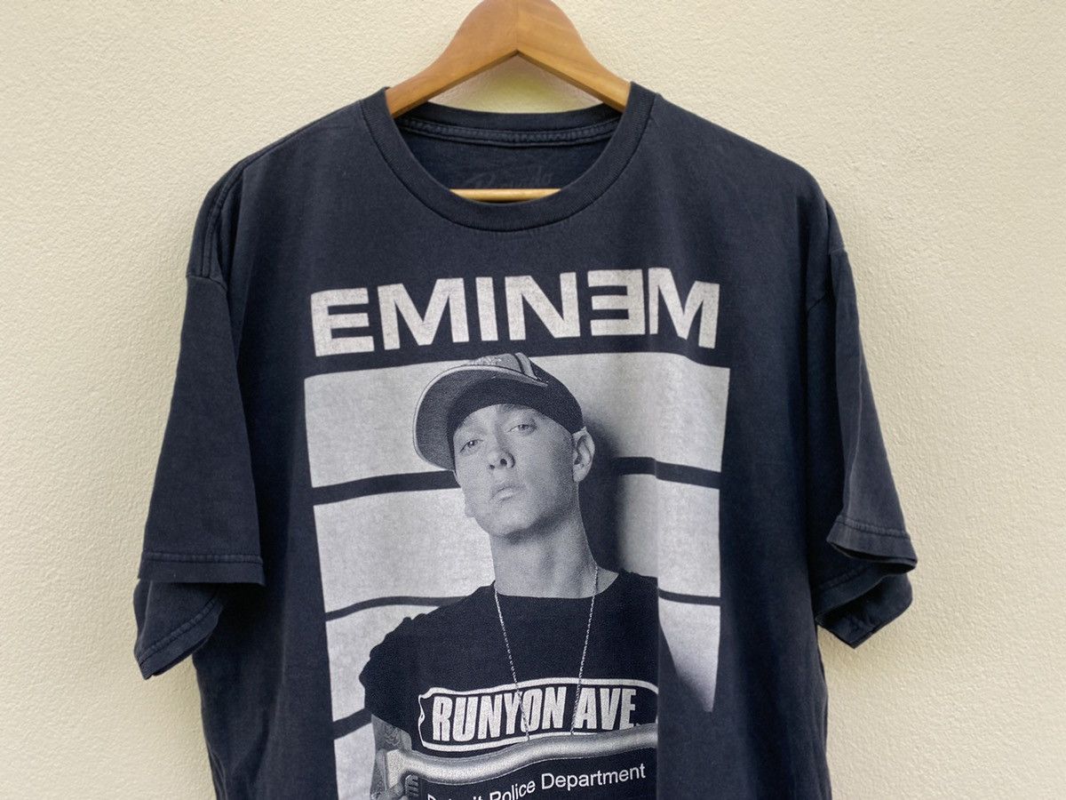 Eminem × Rap Tees × Vintage Vintage 90s Eminem Slim Shady Raptees Photoprint Size US XL / EU 56 / 4 - 3 Thumbnail