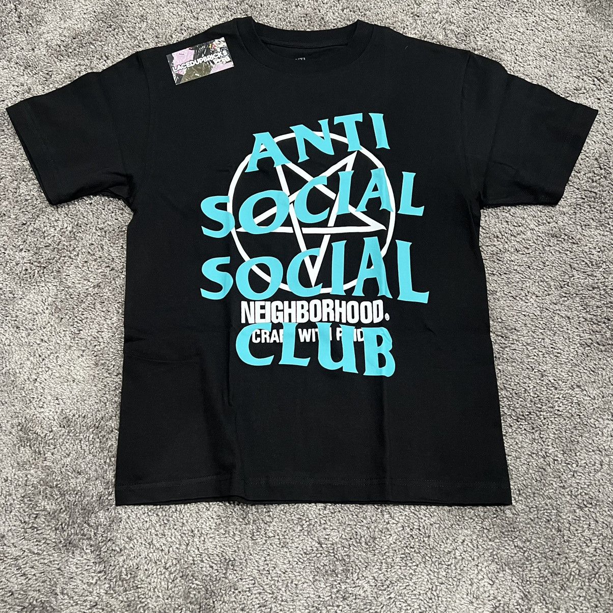 Anti Social Social Club Neighborhood pentagram Tee Black Size Small hotsell