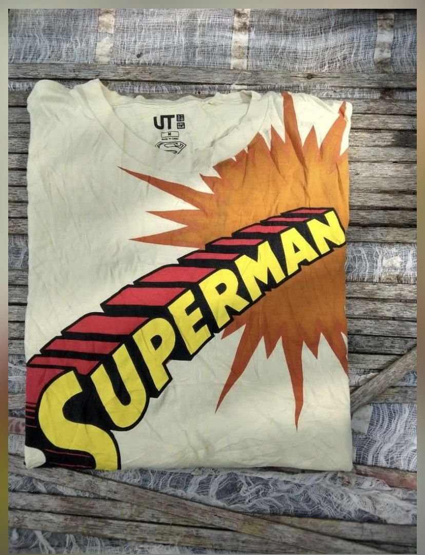 Uniqlo ❗️Last Drop❗️Vintage Single Stitch Uniqlo Superman Movie TEE Size US M / EU 48-50 / 2 - 9 Thumbnail
