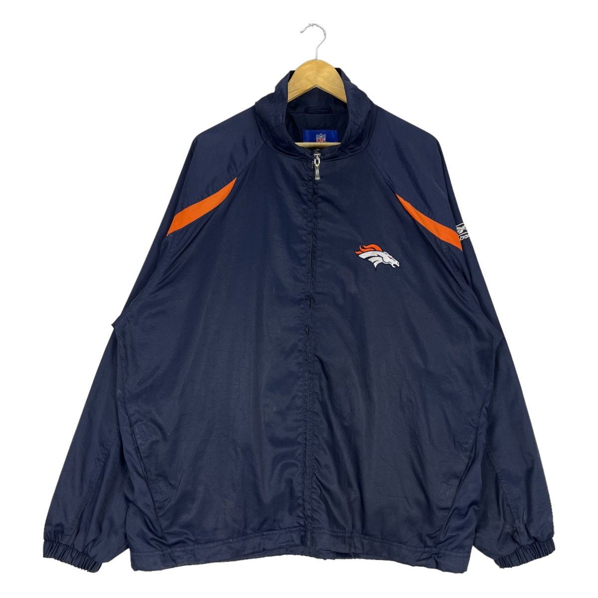 denver broncos Nfl reebok zipper light jacket