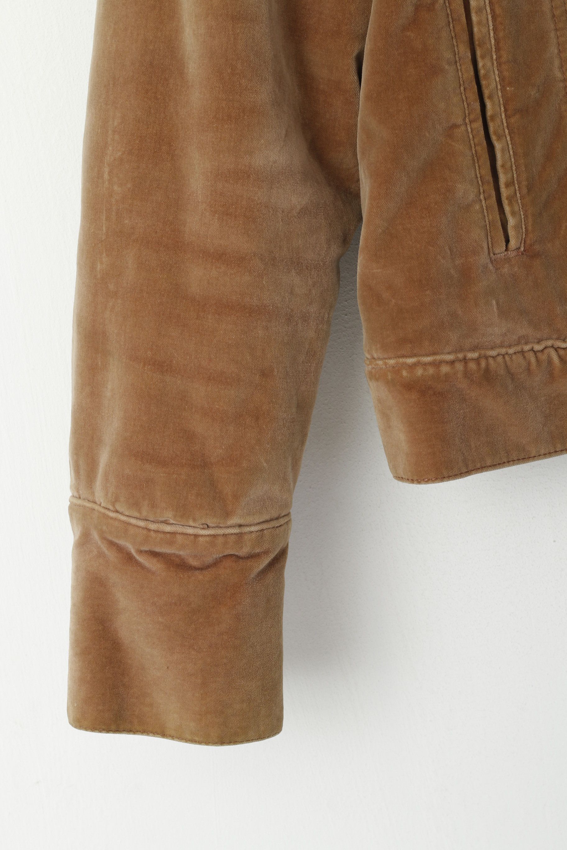Gap × Vintage GAP Women L Jacket Brown Cotton boho 3127 Size L / US 10 / IT 46 - 6 Thumbnail