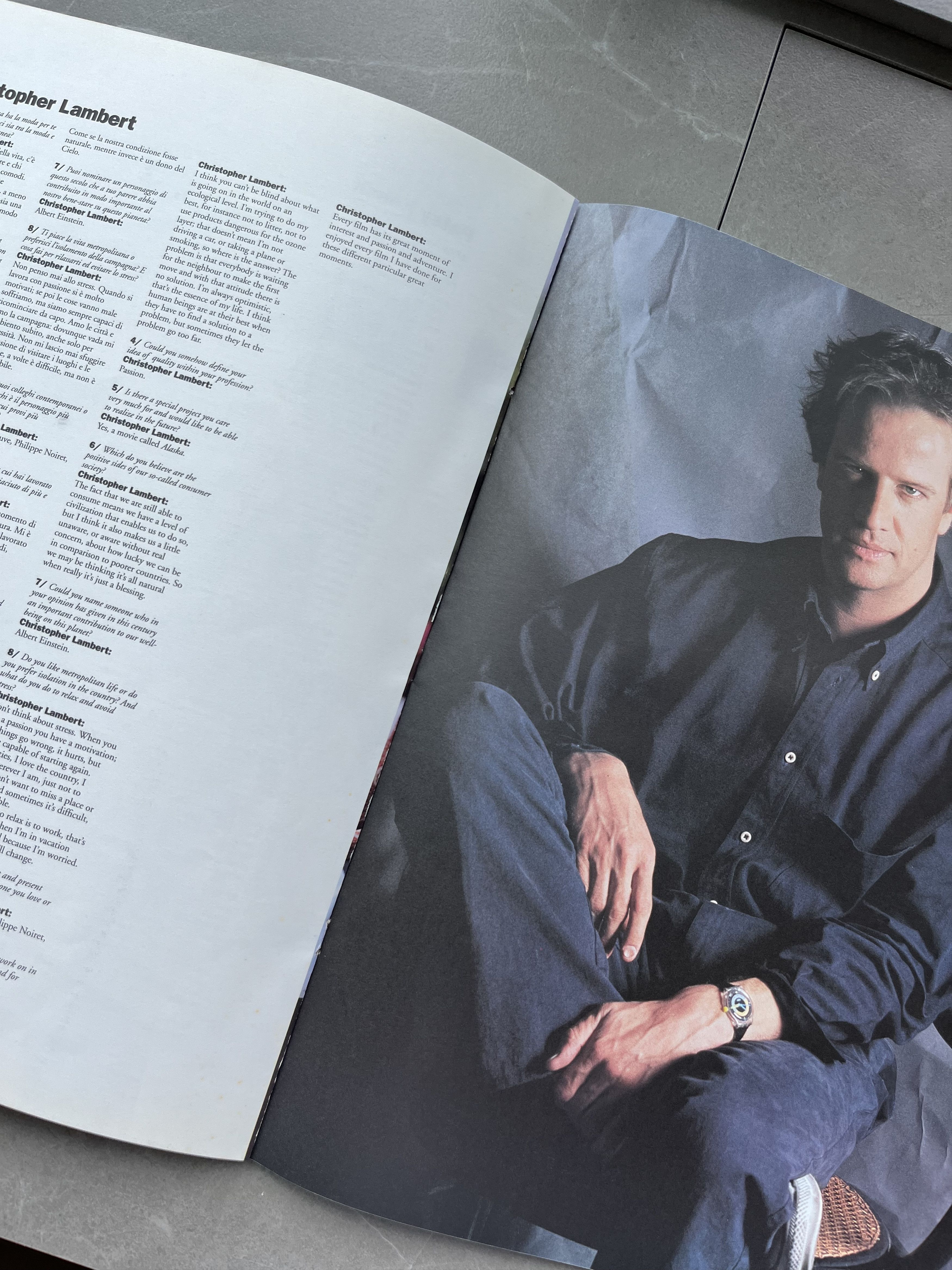 Emporio Armani Rare Emporio Armani 1992/93 Catalog Magazine Giorgio Armani Size ONE SIZE - 11 Thumbnail