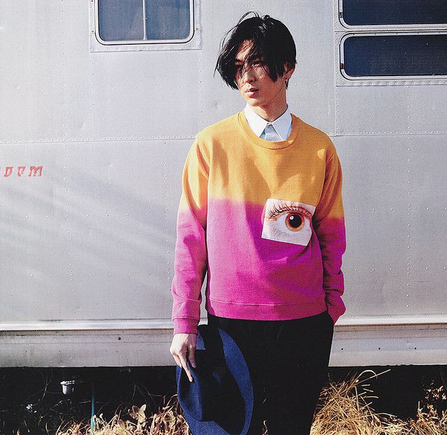 Patched Sweater