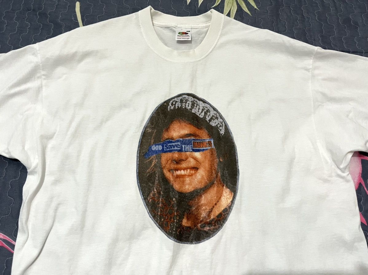Band Tees × Fruit Of The Loom × Vintage Vintage Y2K Manic Street Preachers Tshirt Size US XL / EU 56 / 4 - 2 Thumbnail
