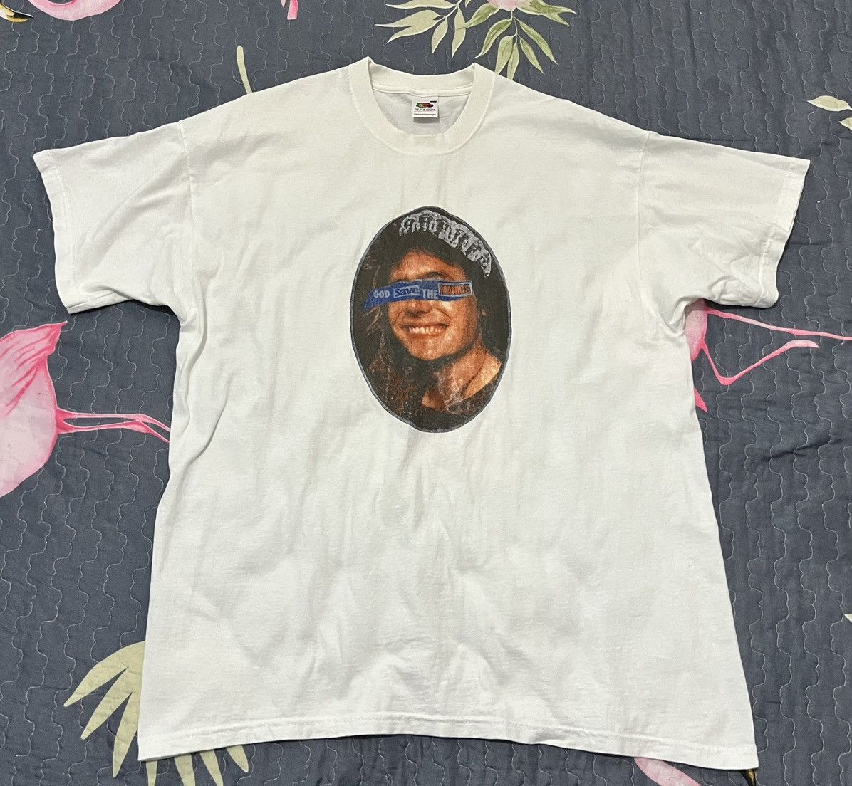 Band Tees × Fruit Of The Loom × Vintage Vintage Y2K Manic Street Preachers Tshirt Size US XL / EU 56 / 4 - 1 Thumbnail