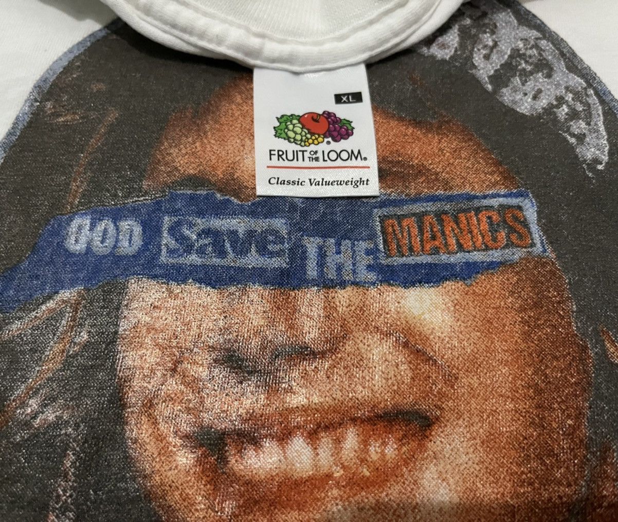 Band Tees × Fruit Of The Loom × Vintage Vintage Y2K Manic Street Preachers Tshirt Size US XL / EU 56 / 4 - 4 Thumbnail
