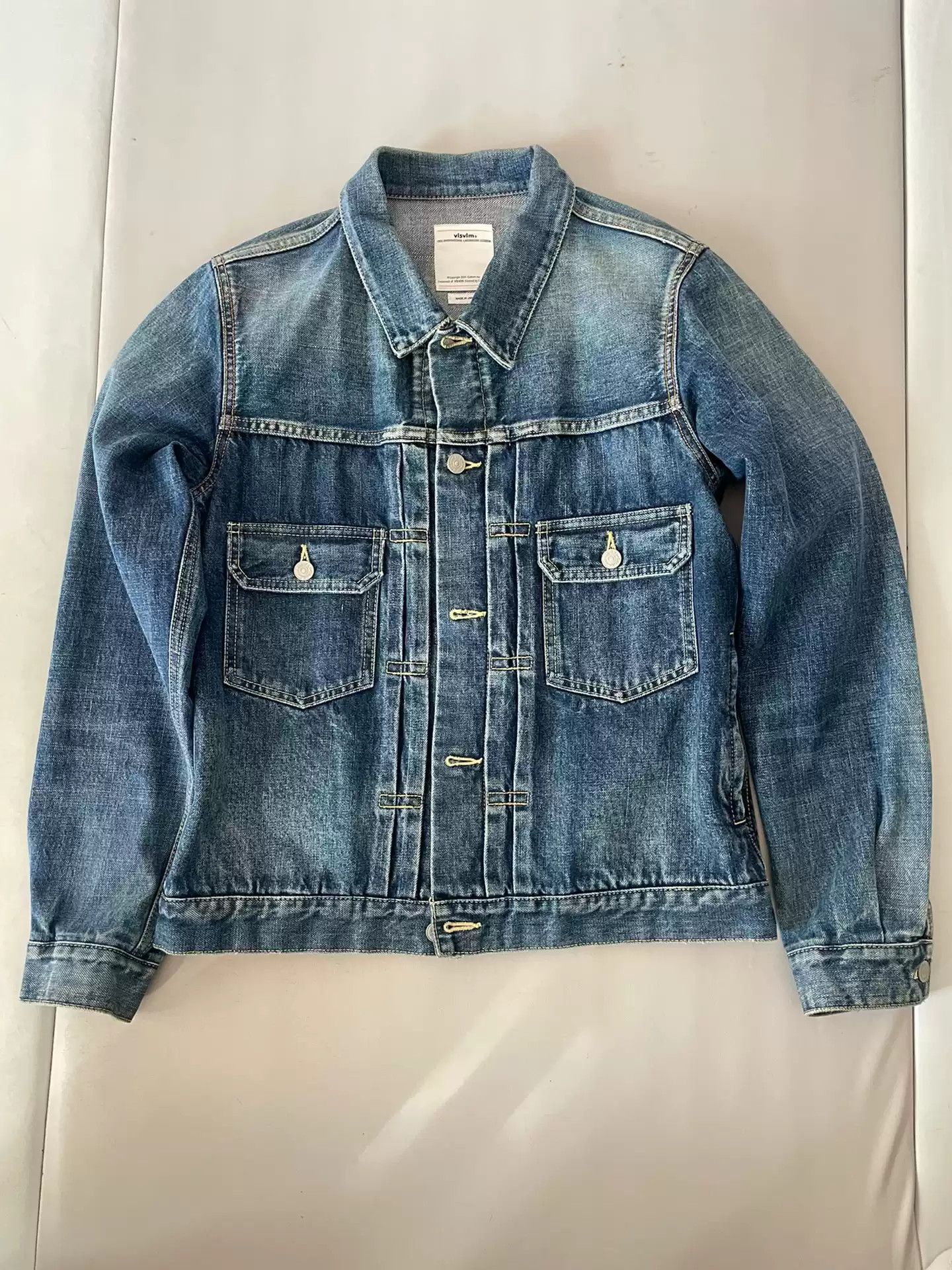 Visvim Visvim 101 denim jkt size 3 18ss | Grailed