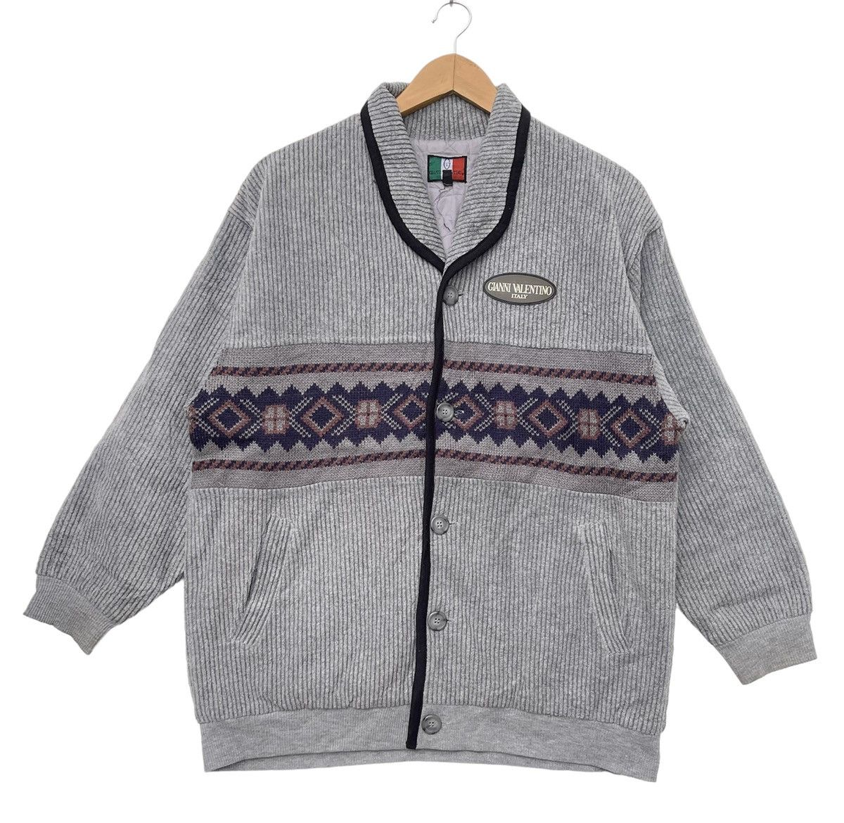 Vintage Vintage 90s Gianni Valentino Sweater | Ugly Christmas | M | Size US M / EU 48-50 / 2 - 1 Thumbnail