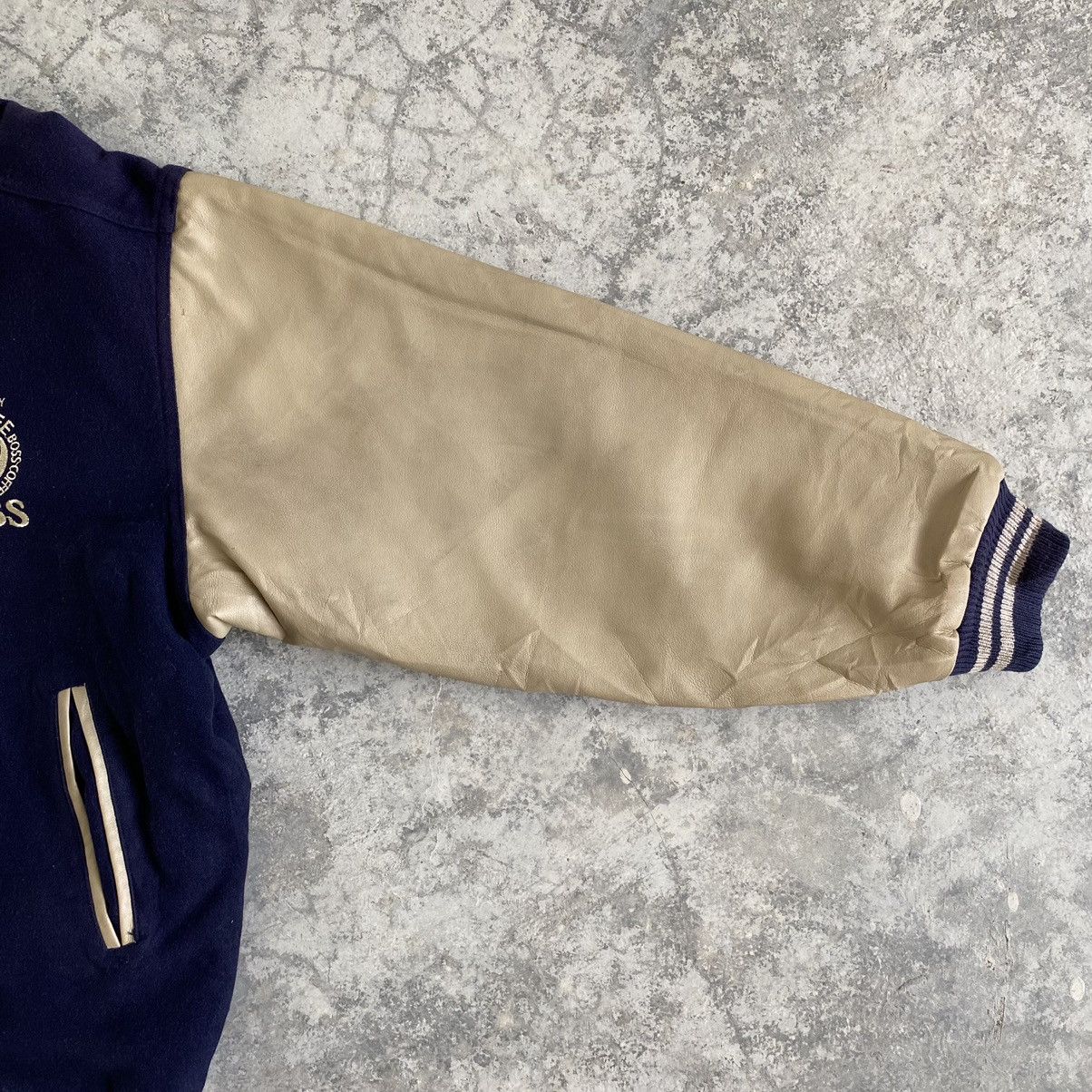 Vintage Vintage Suntory Boss Coffee Letterman College Jacket Size US M / EU 48-50 / 2 - 10 Thumbnail