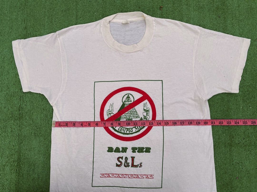 Vintage Vintage 80s Ban The S&Ls tee Size US M / EU 48-50 / 2 - 5 Thumbnail