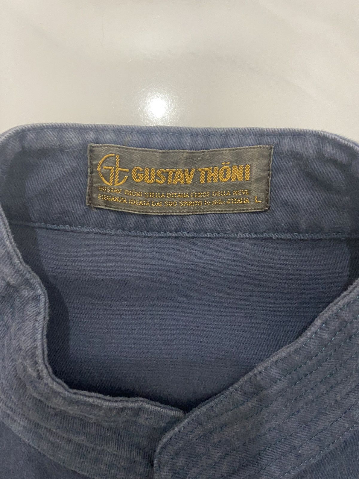 Japanese Brand × Vintage 🔥Vintage🔥 Gustav Thoni Zipper Jacket Size US L / EU 52-54 / 3 - 6 Thumbnail