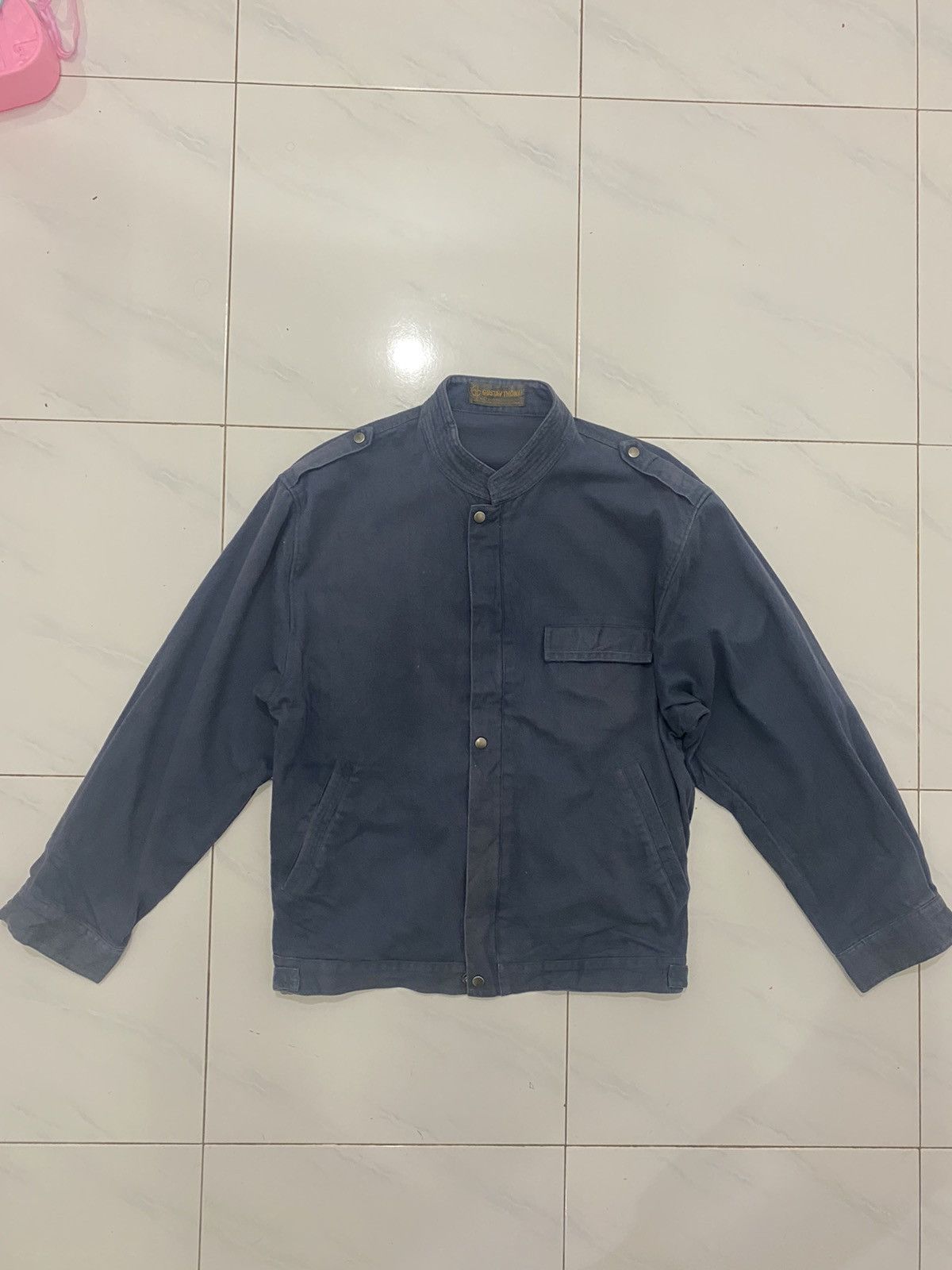 Japanese Brand × Vintage 🔥Vintage🔥 Gustav Thoni Zipper Jacket Size US L / EU 52-54 / 3 - 2 Thumbnail