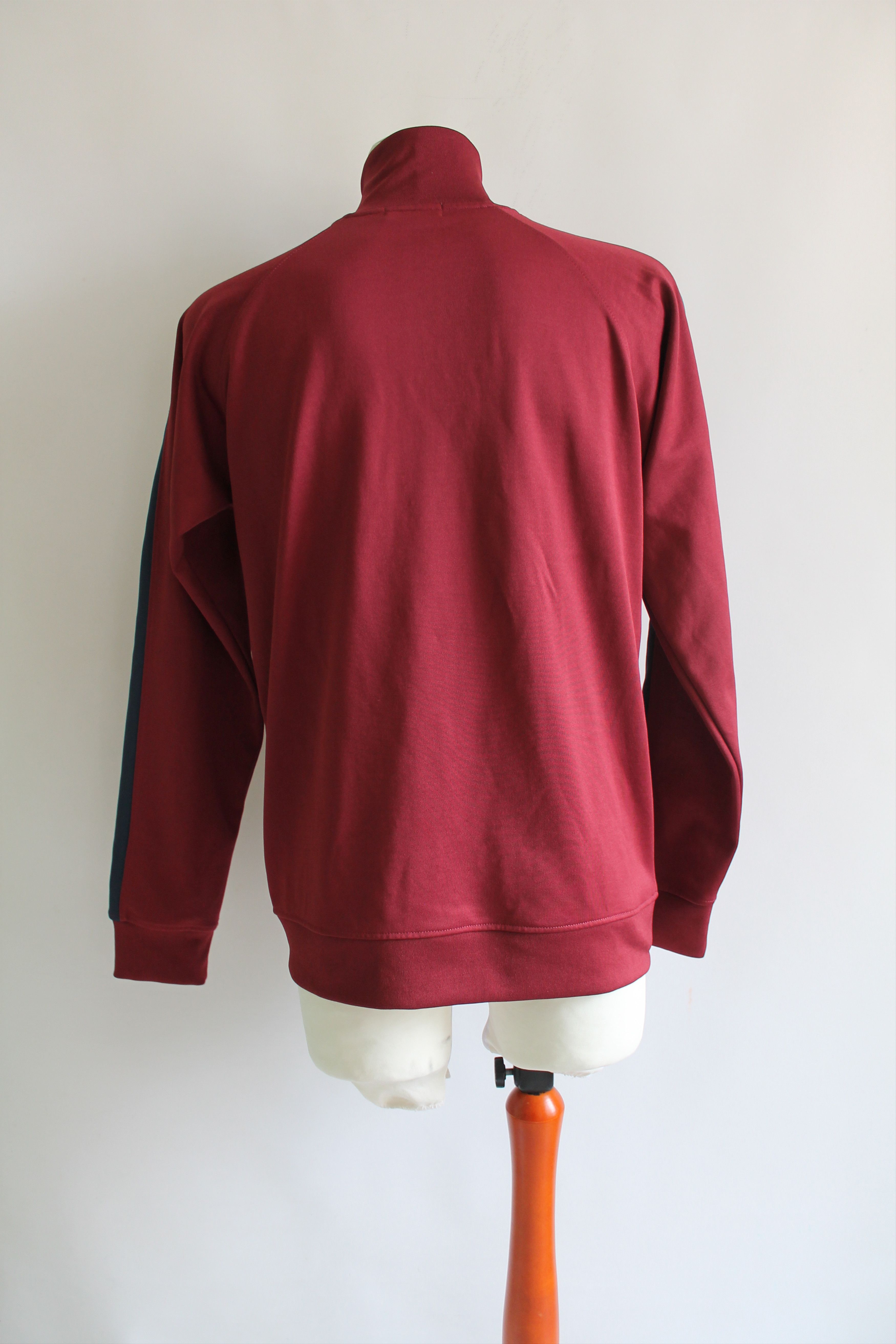 Maison Labiche Maison Labiche Full Zip Athletic Top Burgundy Size US M / EU 48-50 / 2 - 4 Thumbnail