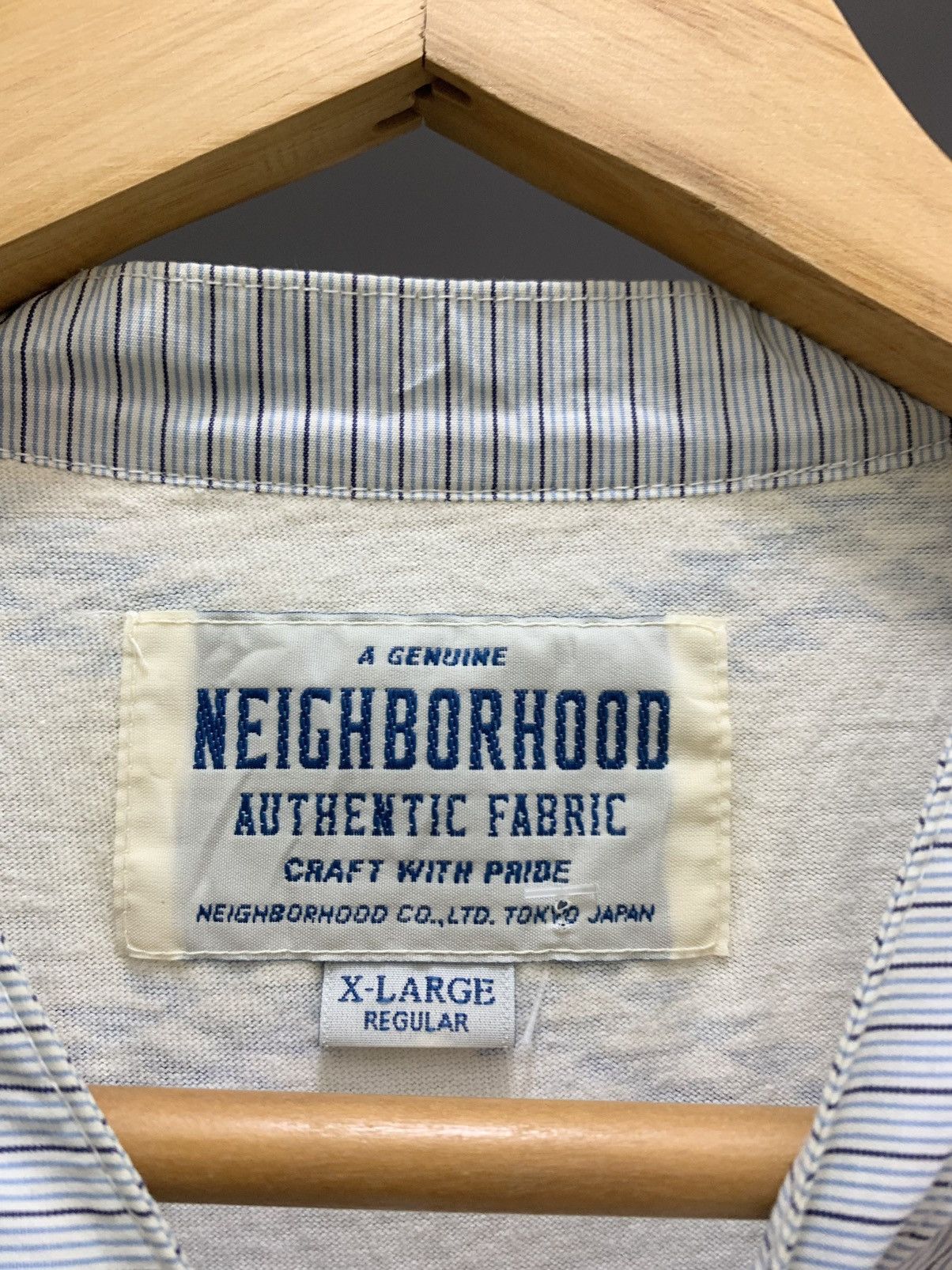 Designer × Japanese Brand × Neighborhood NEIGHBORHOOD JAPANESE BRAND LONG SLEEVE SHIRT Size US XL / EU 56 / 4 - 4 Thumbnail