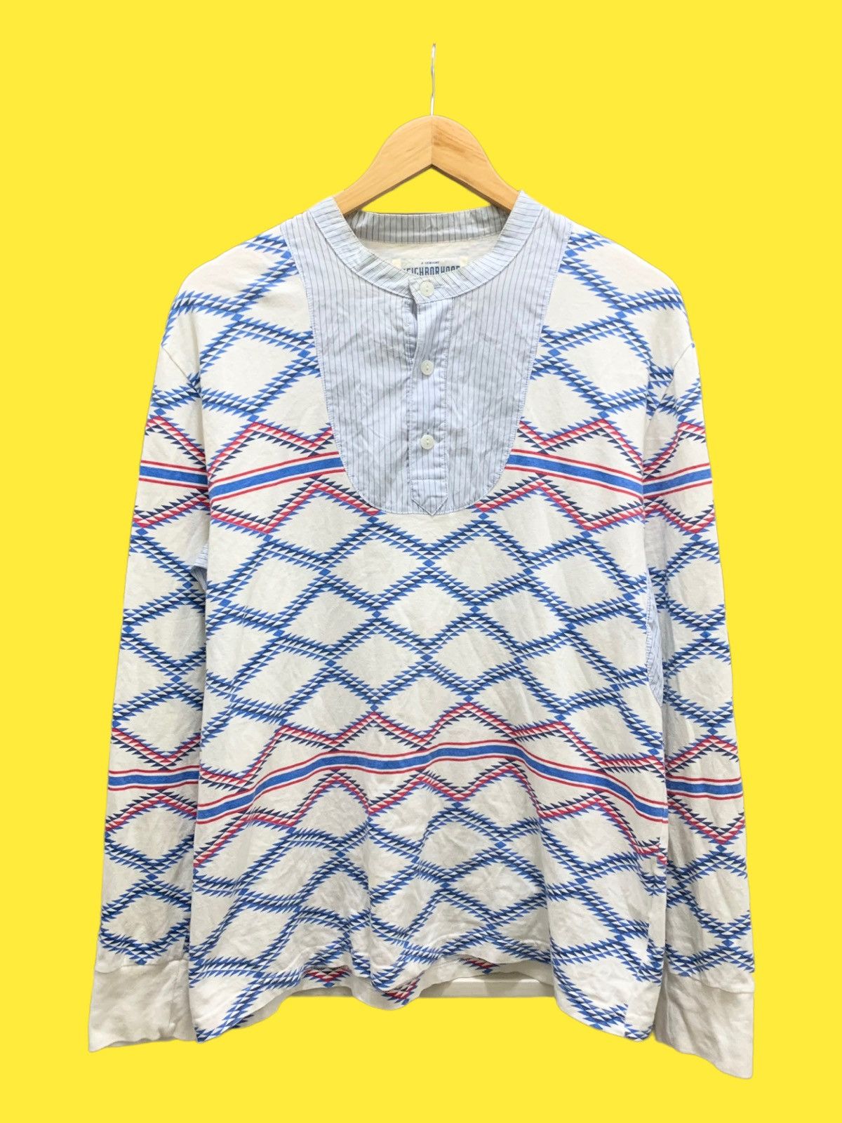 Designer × Japanese Brand × Neighborhood NEIGHBORHOOD JAPANESE BRAND LONG SLEEVE SHIRT Size US XL / EU 56 / 4 - 1 Thumbnail