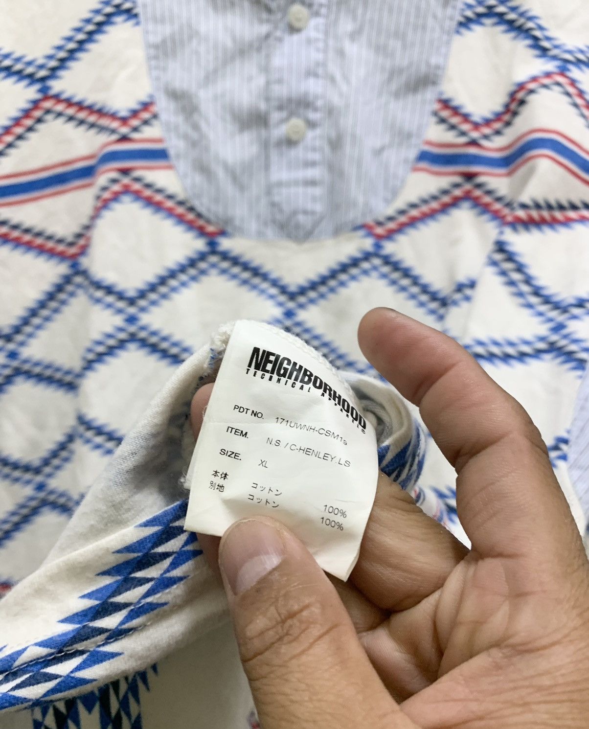 Designer × Japanese Brand × Neighborhood NEIGHBORHOOD JAPANESE BRAND LONG SLEEVE SHIRT Size US XL / EU 56 / 4 - 5 Thumbnail