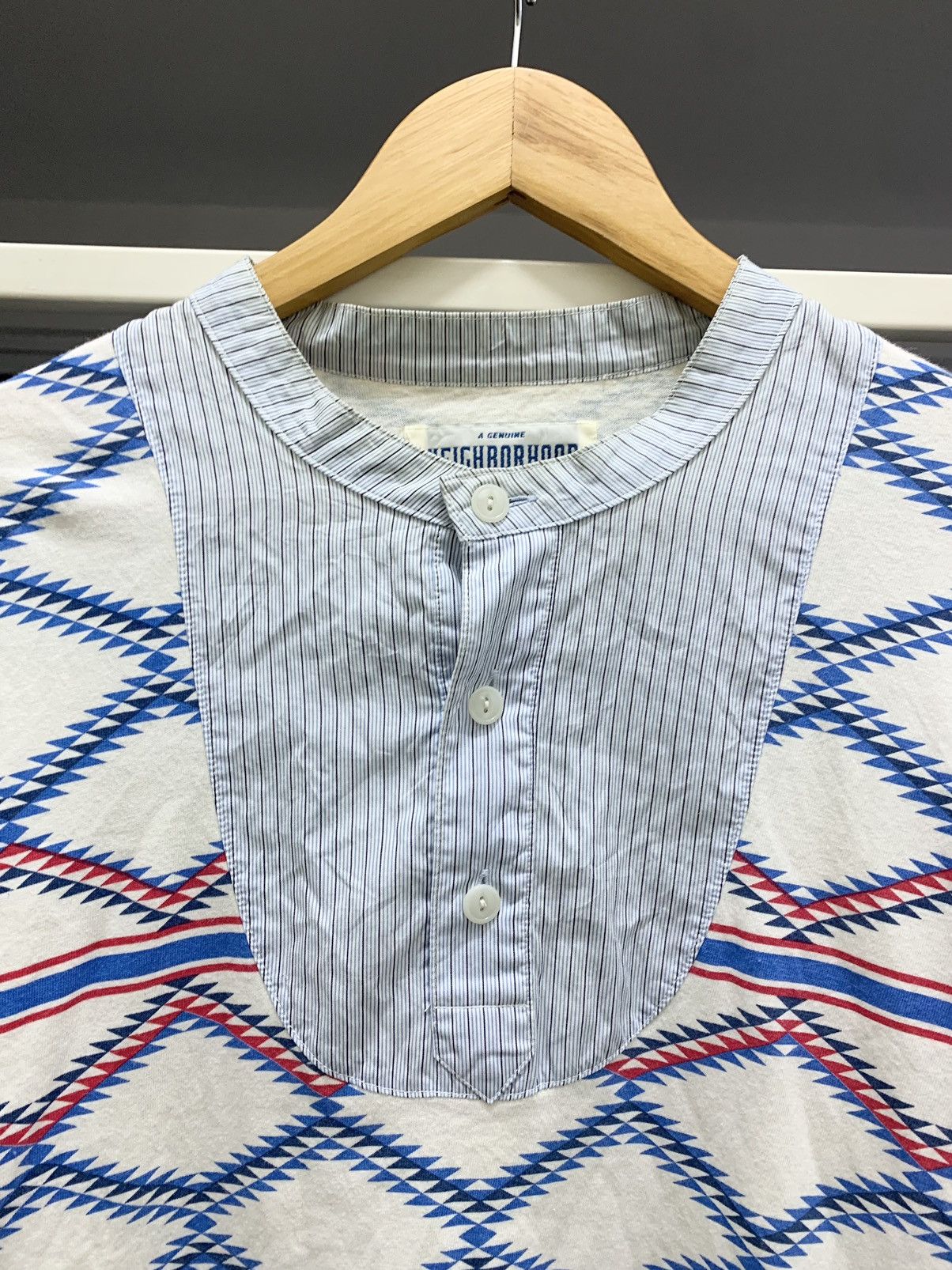 Designer × Japanese Brand × Neighborhood NEIGHBORHOOD JAPANESE BRAND LONG SLEEVE SHIRT Size US XL / EU 56 / 4 - 3 Thumbnail