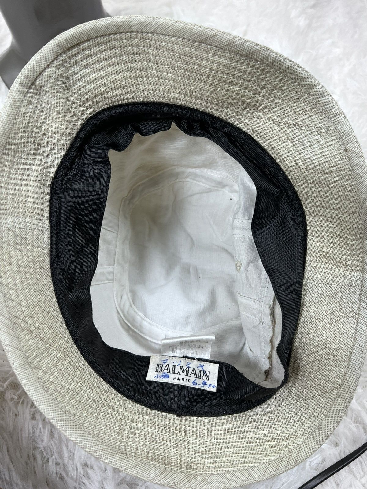 Balmain Vintage Balmain Paris Bucket Hat Size ONE SIZE - 7 Thumbnail