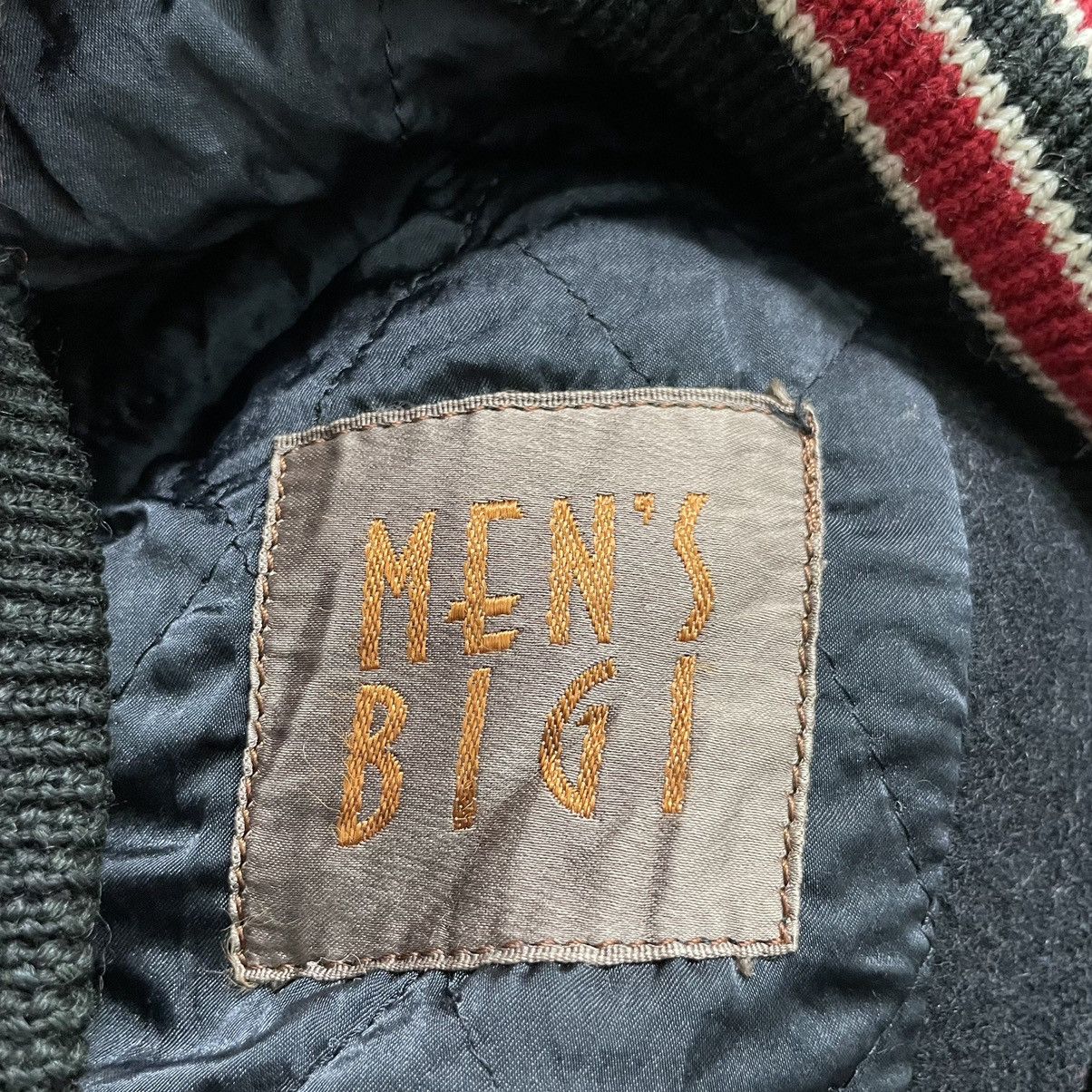 BIGI 💥MENS BIGI VARSITY BOMBER VINTAGE JACKET BIG LOGO BACKHIT Size US M / EU 48-50 / 2 - 8 Thumbnail
