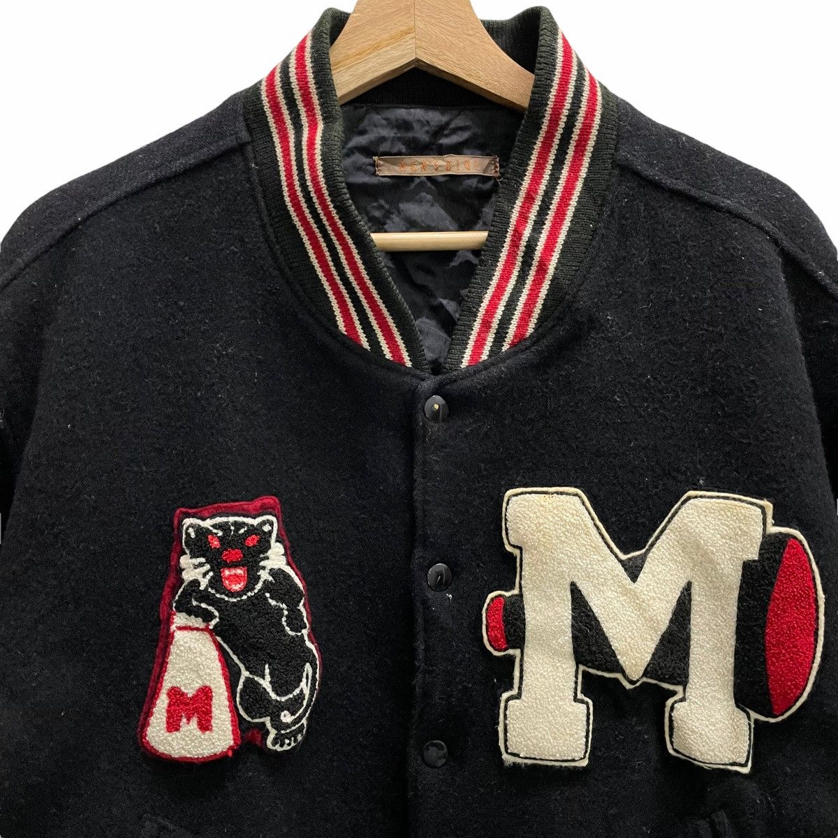 BIGI 💥MENS BIGI VARSITY BOMBER VINTAGE JACKET BIG LOGO BACKHIT Size US M / EU 48-50 / 2 - 4 Thumbnail