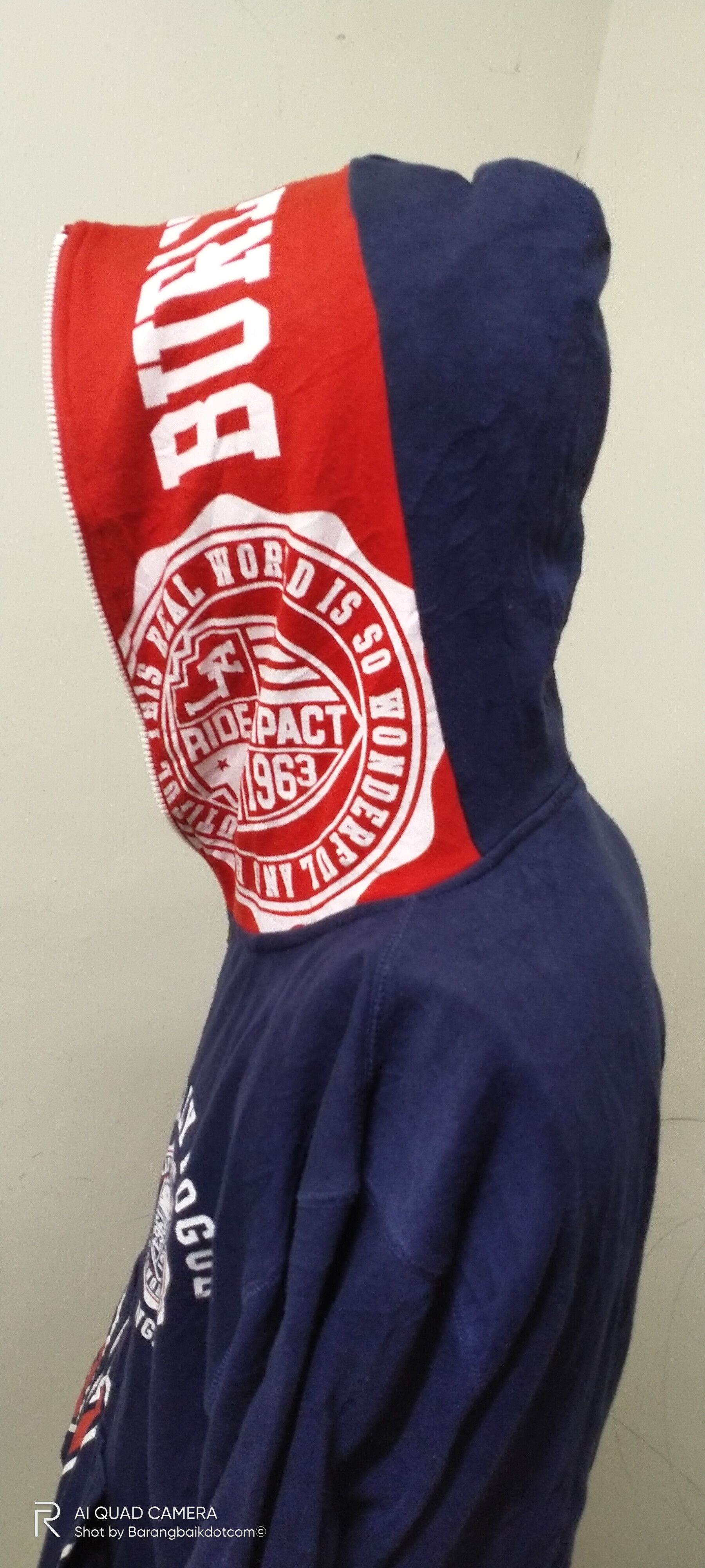 Japanese Brand V+ Volcanic full zip up hoodie Size US XXL / EU 58 / 5 - 7 Thumbnail