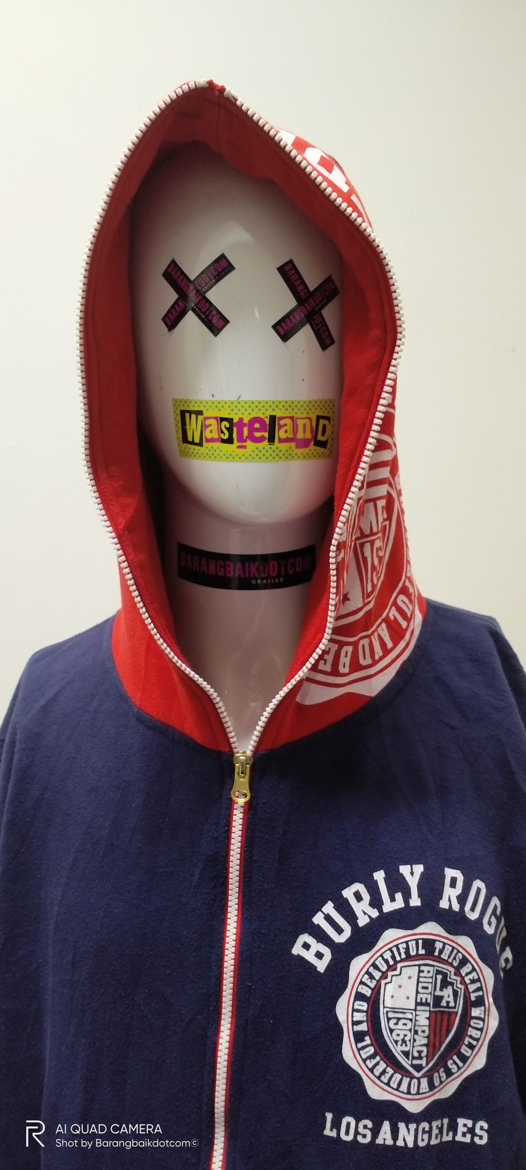 Japanese Brand V+ Volcanic full zip up hoodie Size US XXL / EU 58 / 5 - 5 Thumbnail