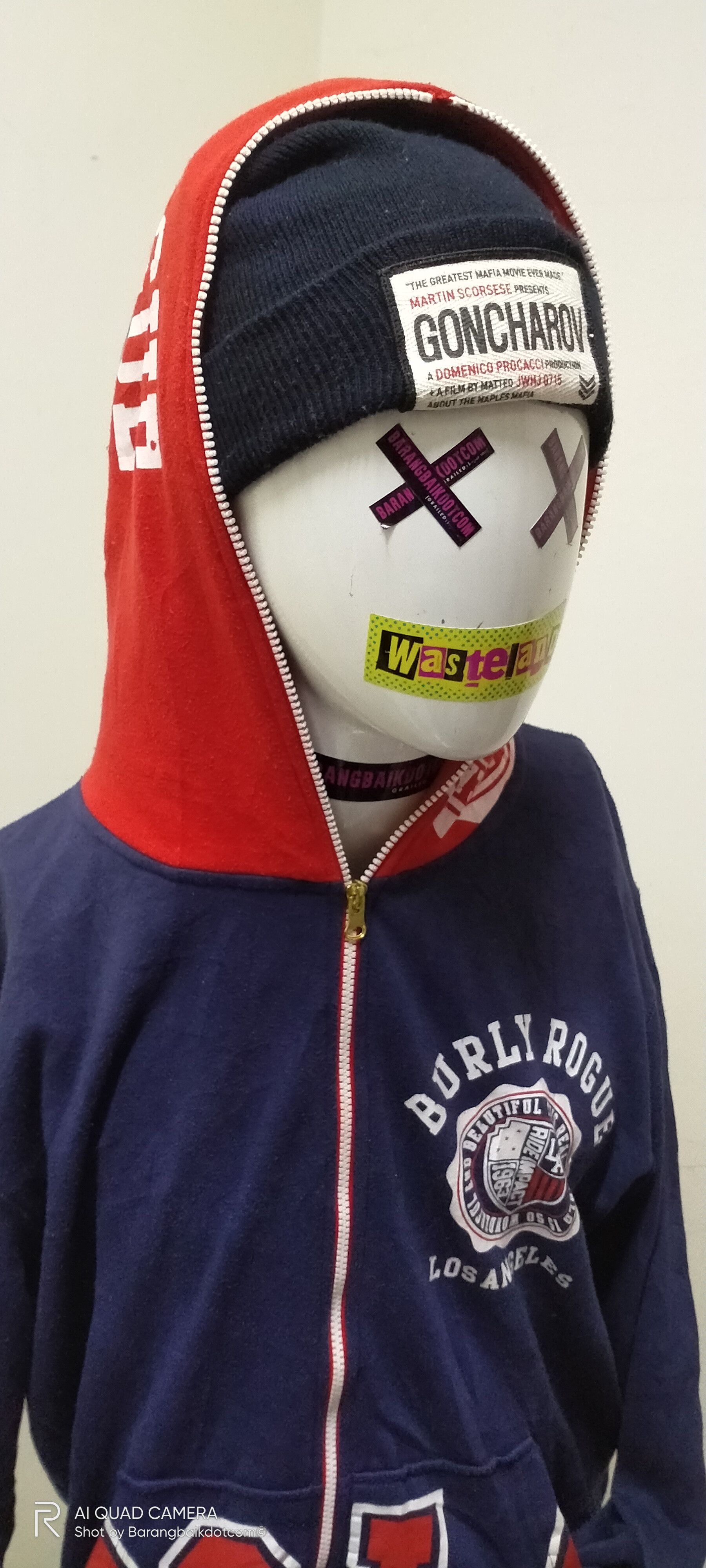 Japanese Brand V+ Volcanic full zip up hoodie Size US XXL / EU 58 / 5 - 8 Thumbnail