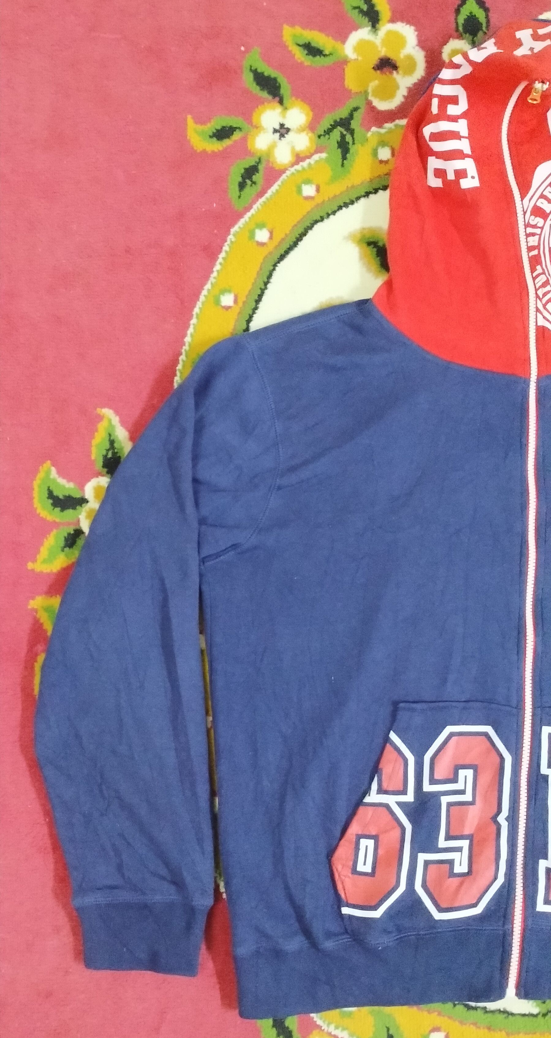 Japanese Brand V+ Volcanic full zip up hoodie Size US XXL / EU 58 / 5 - 11 Thumbnail
