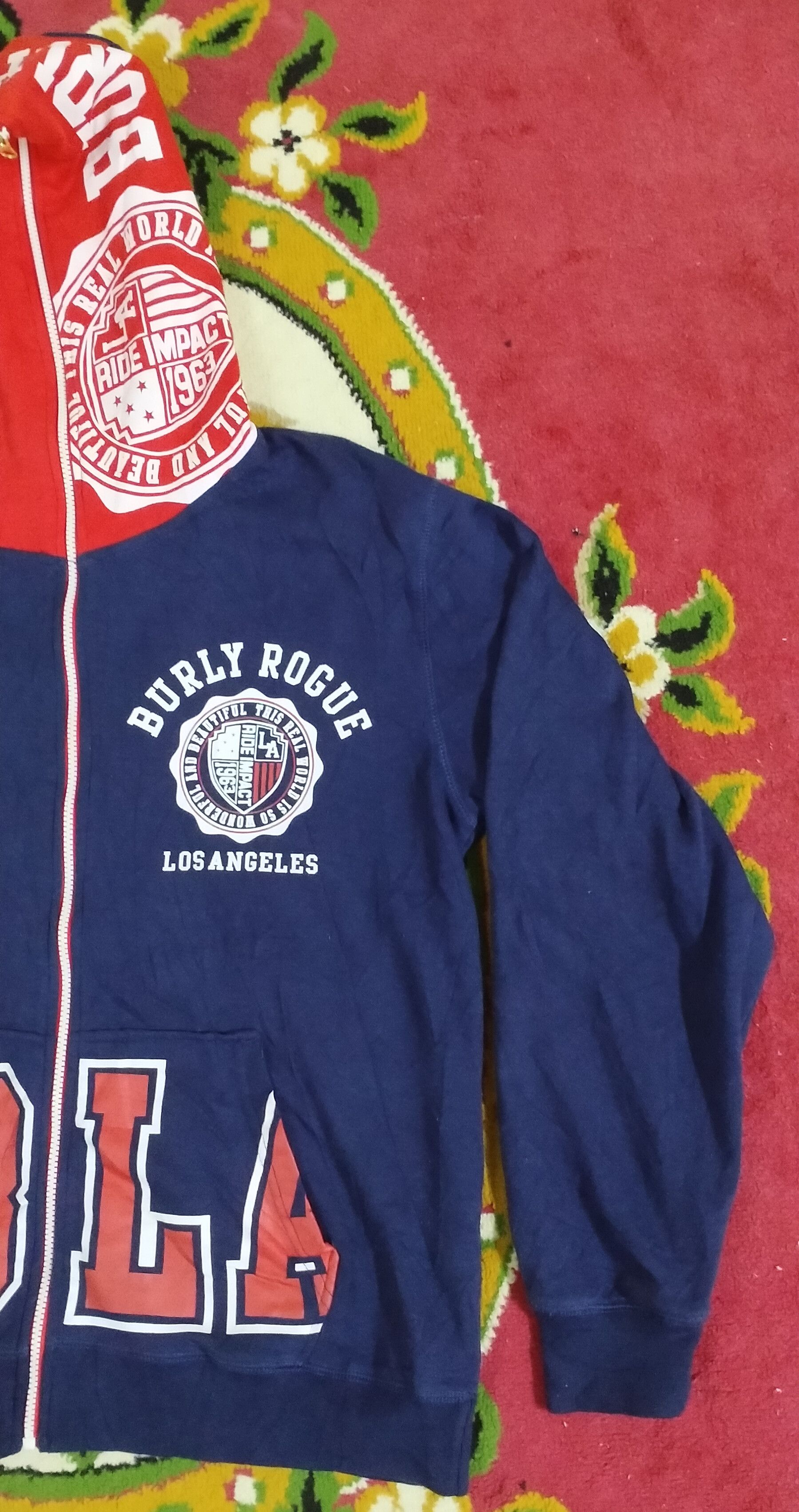Japanese Brand V+ Volcanic full zip up hoodie Size US XXL / EU 58 / 5 - 12 Thumbnail