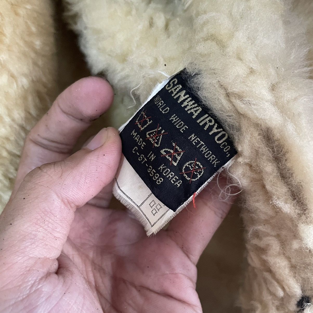 Other 💥 VINTAGE B3 US MILITARY SHEEPSKIN LEATHER JACKET Size US M / EU 48-50 / 2 - 16 Thumbnail