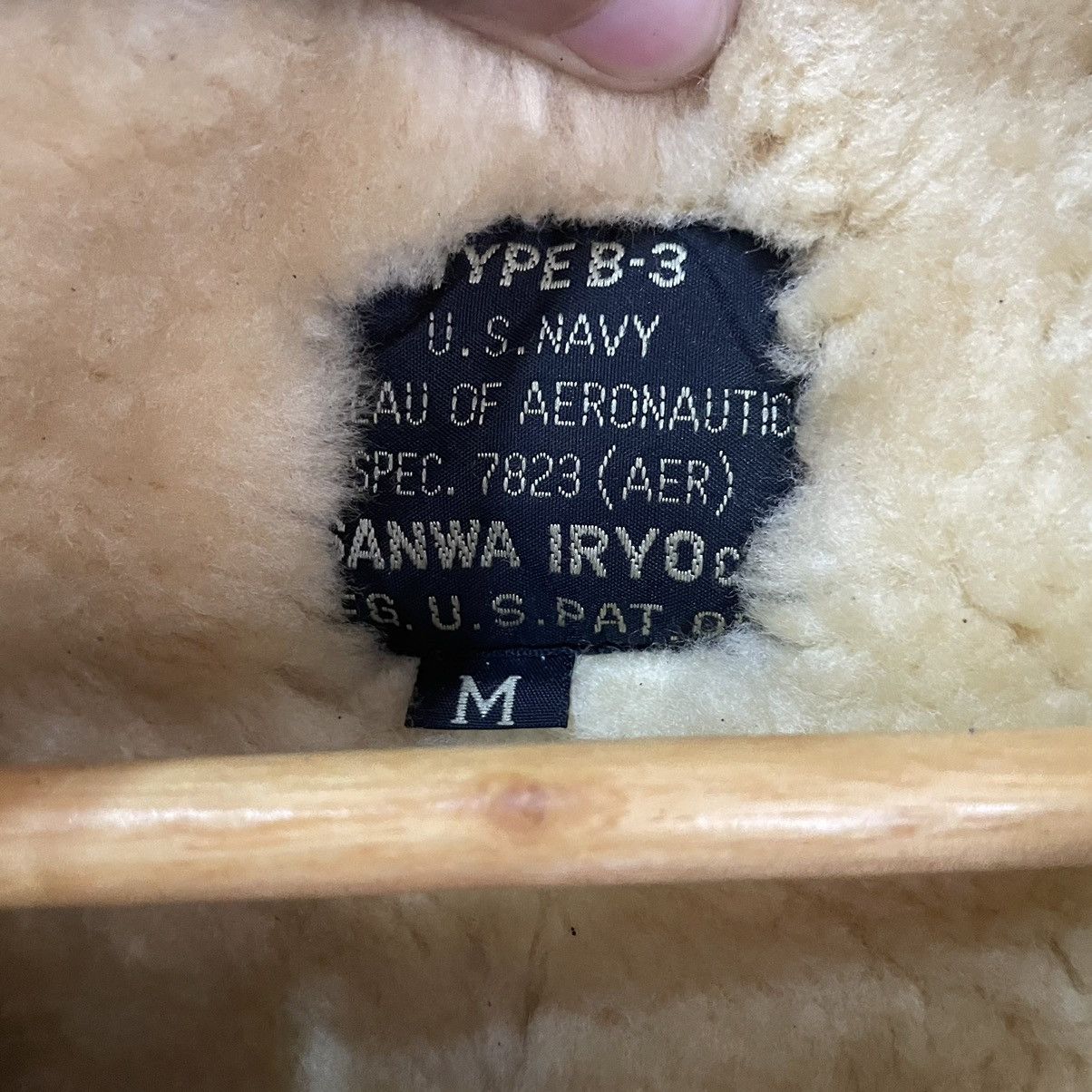 Other 💥 VINTAGE B3 US MILITARY SHEEPSKIN LEATHER JACKET Size US M / EU 48-50 / 2 - 15 Thumbnail