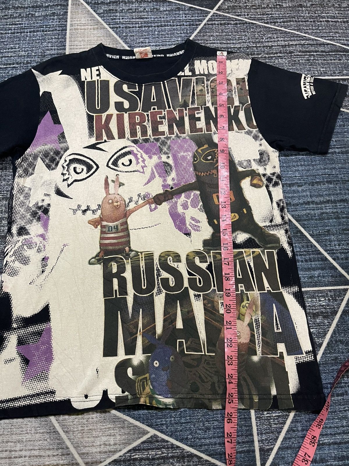 Japanese Brand VINTAGE USAVICH KIRENENKO VS RUSSIAN MAFIA MTV TSHIRT Size US M / EU 48-50 / 2 - 13 Thumbnail