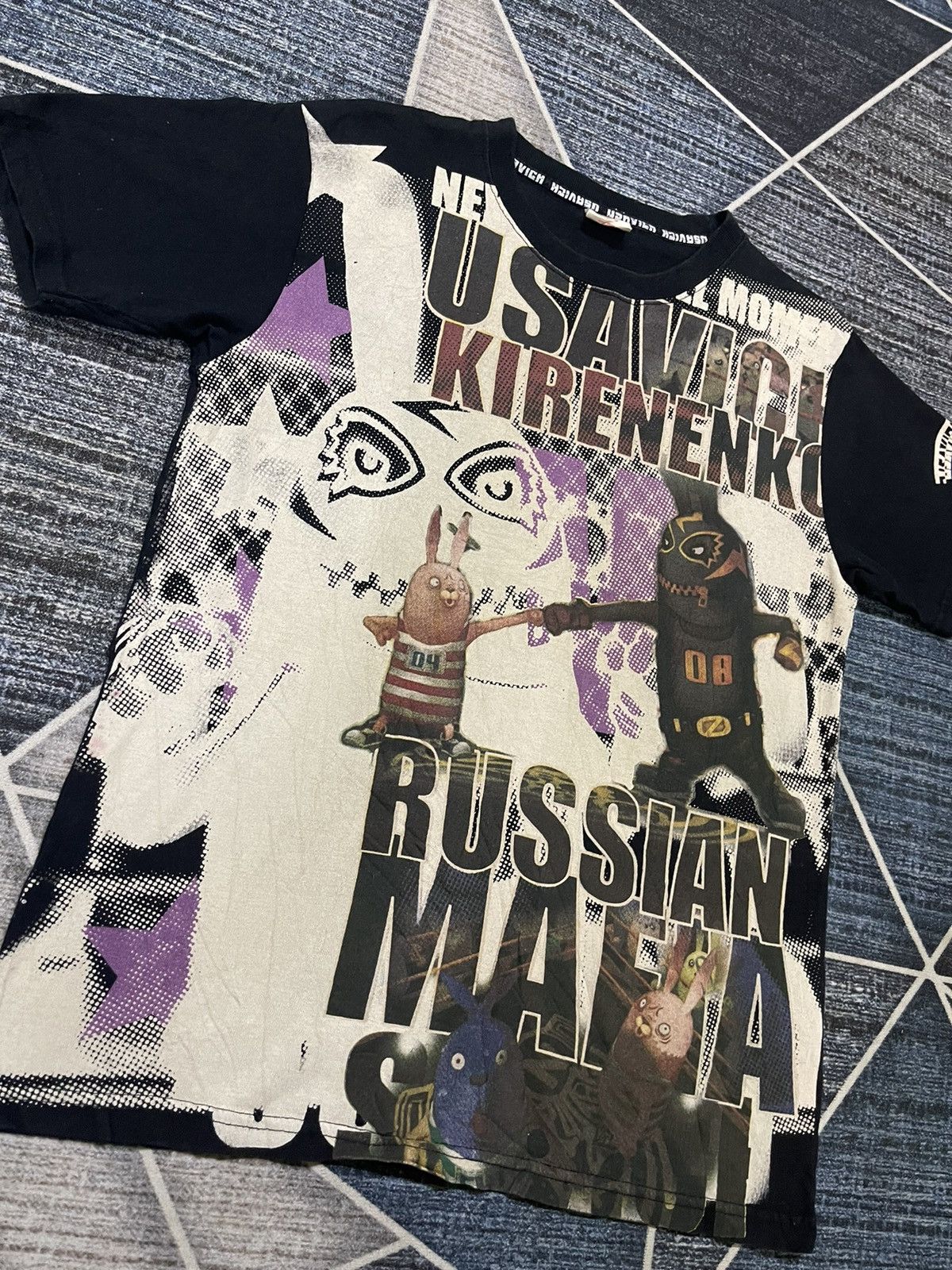 Japanese Brand VINTAGE USAVICH KIRENENKO VS RUSSIAN MAFIA MTV TSHIRT Size US M / EU 48-50 / 2 - 5 Thumbnail