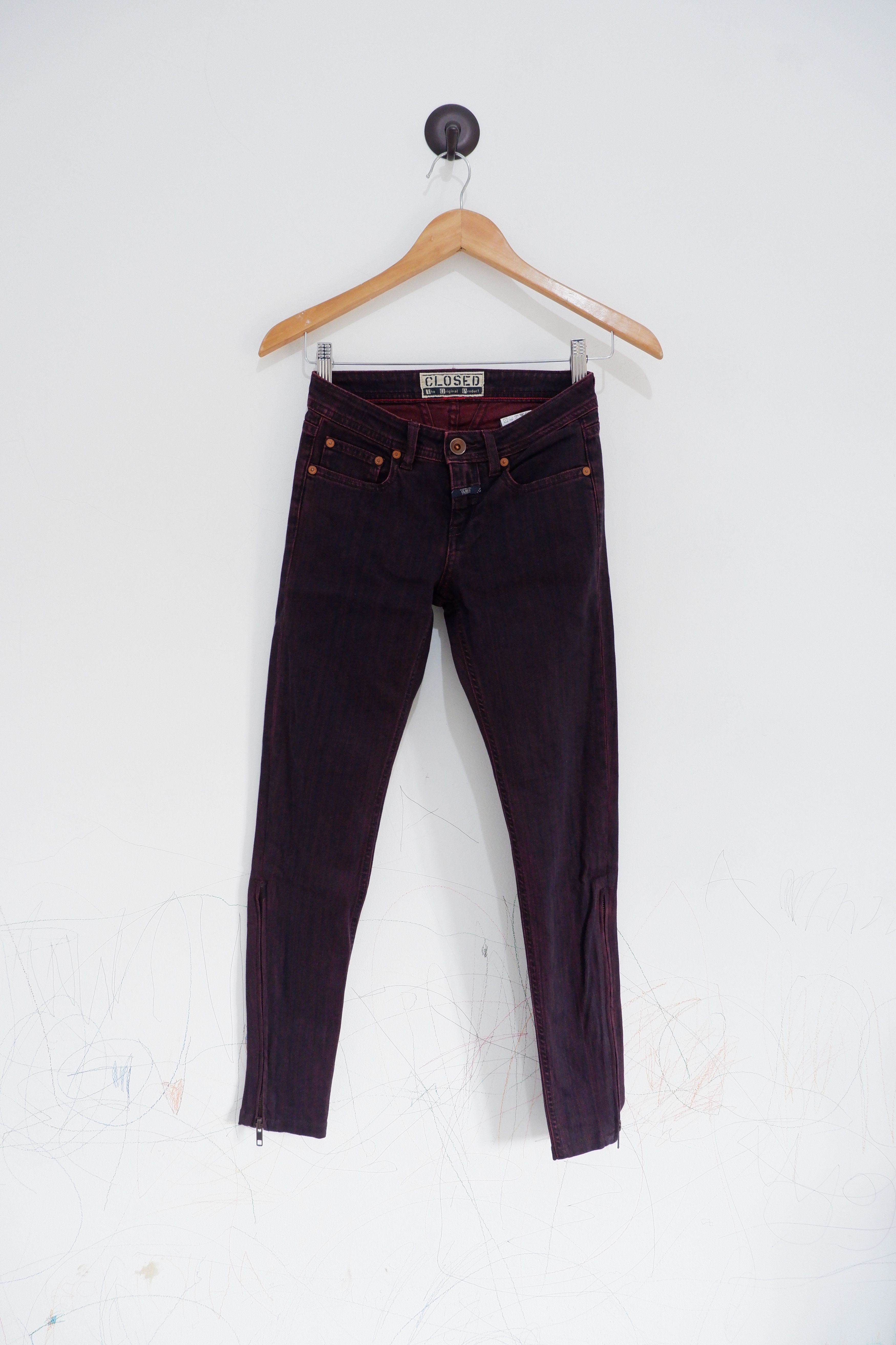 CLOSED × Marithe + Francois Girbaud CLOSED Zipper Leg Jeans | Stretch Material Size 26" / US 2 / IT 38 - 1 Thumbnail